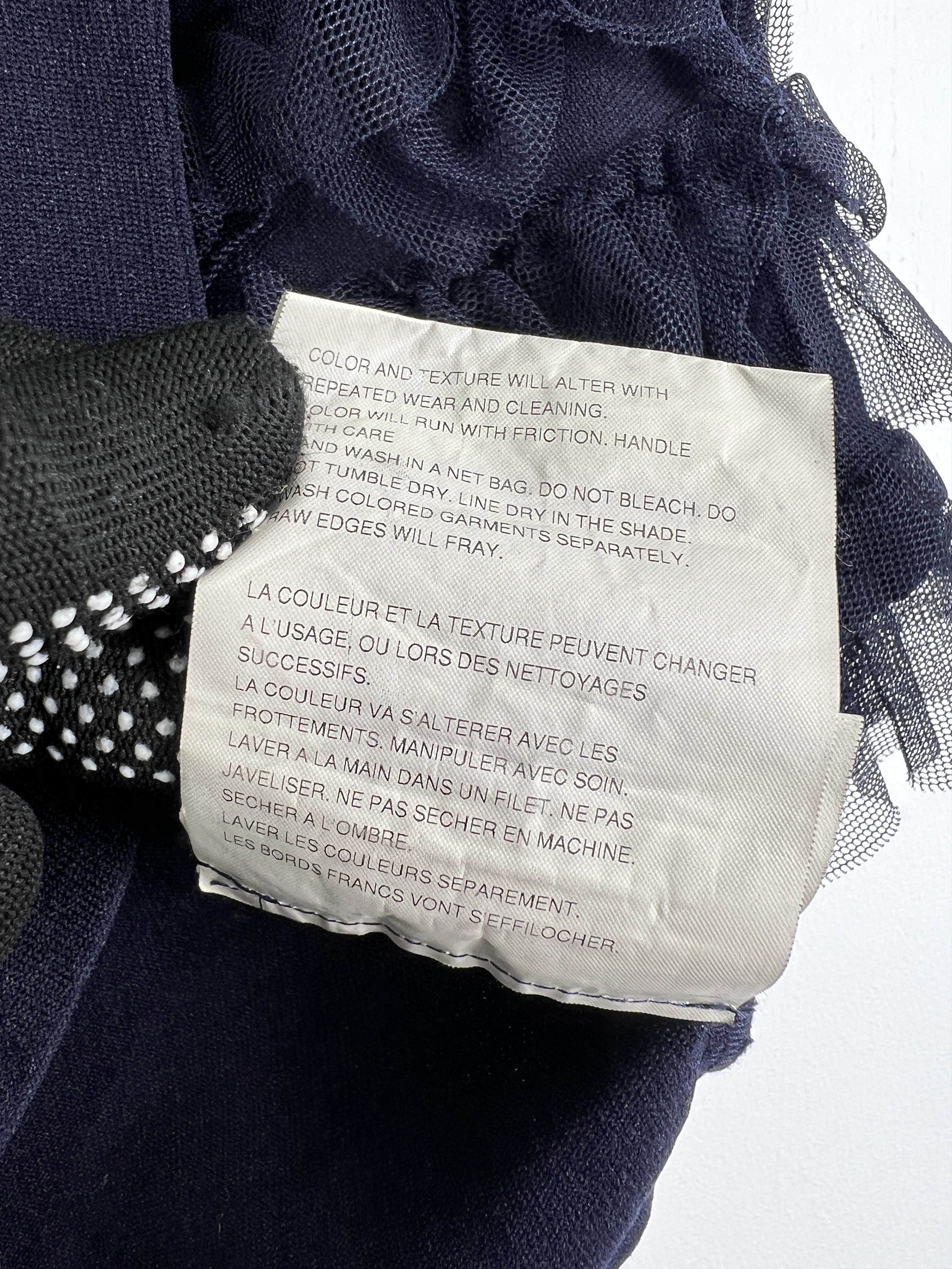 Comme des Garcons COMME des GARÇONS AD2007 Polyester Blouse (S) GTMPT729 Size S / US 4 / IT 40 - 7 Thumbnail
