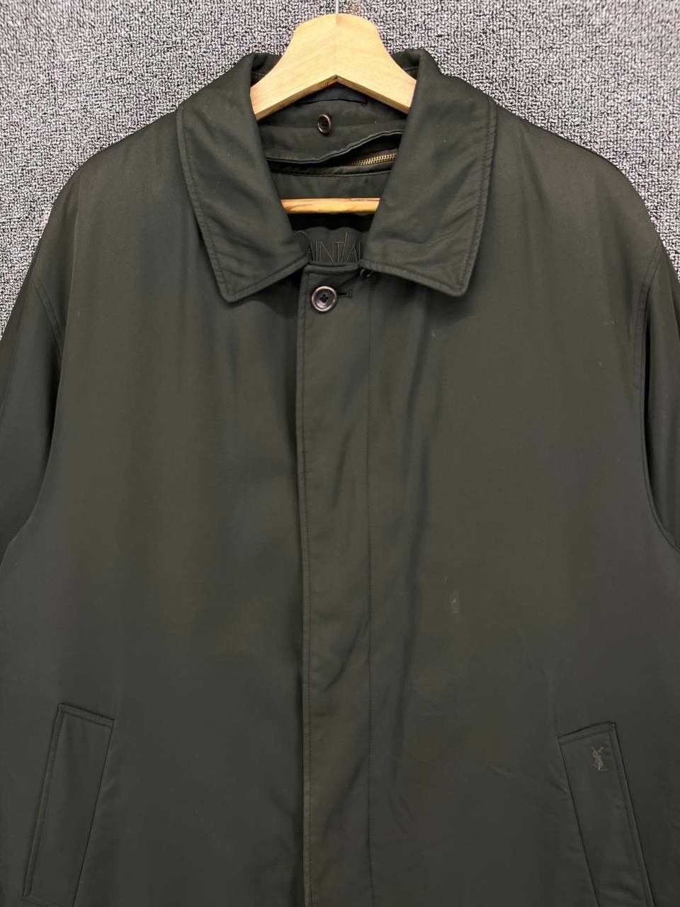 Vintage × Yves Saint Laurent Vintage Yves Saint Laurent Luxury Button Up Coat Jacket Size US L / EU 52-54 / 3 - 5 Thumbnail