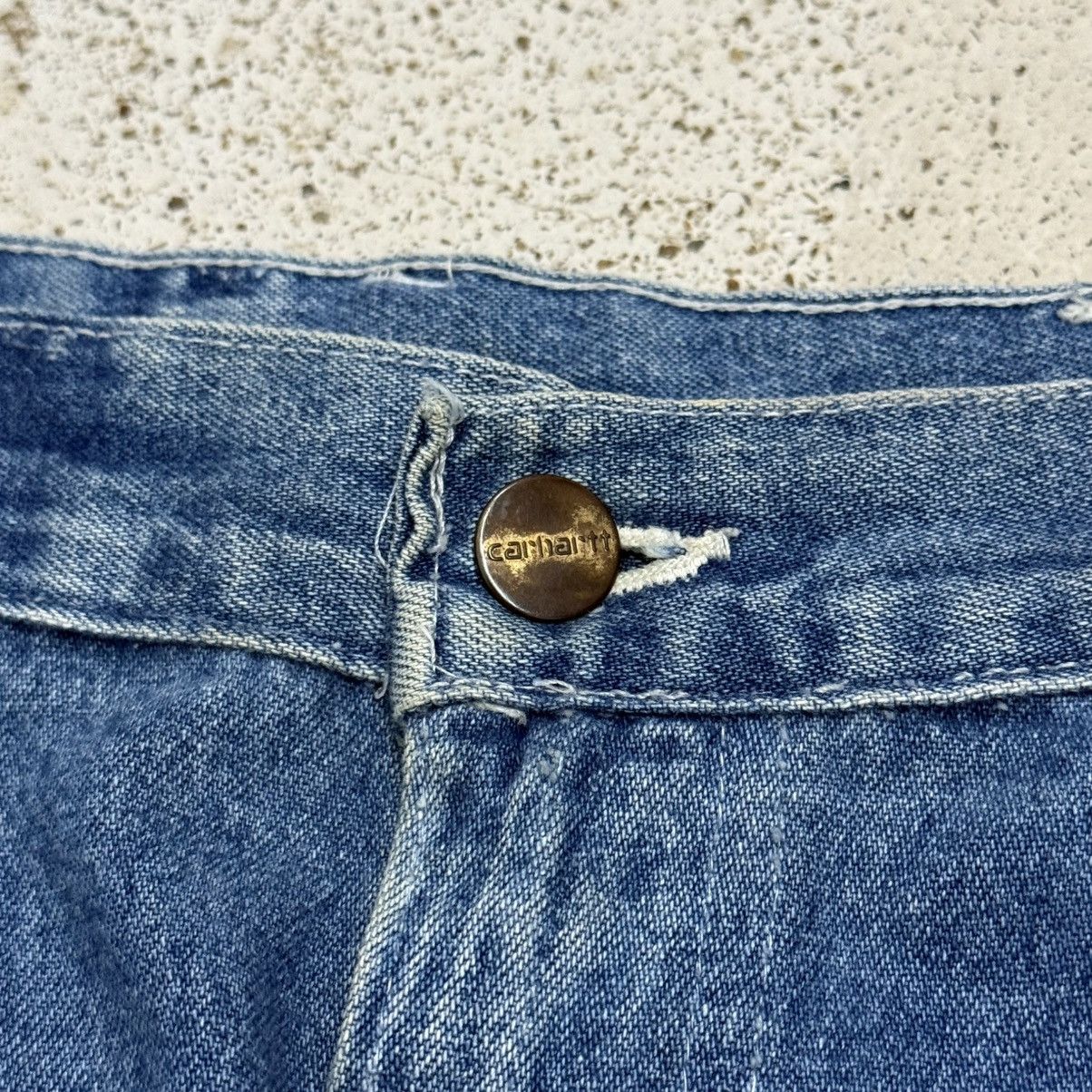 Carhartt Carhatt Distressed Used Carpenter Pants Size US 32 / EU 48 - 11 Thumbnail