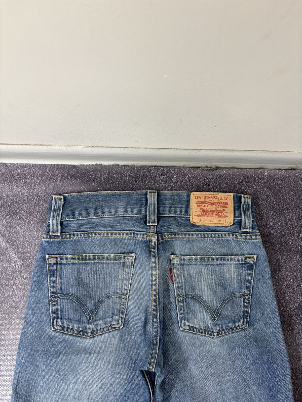 Levi's Vintage Levi’s 512 Faded Blue American Hype Denim Shorts Size US 30 / EU 46 - 5 Thumbnail