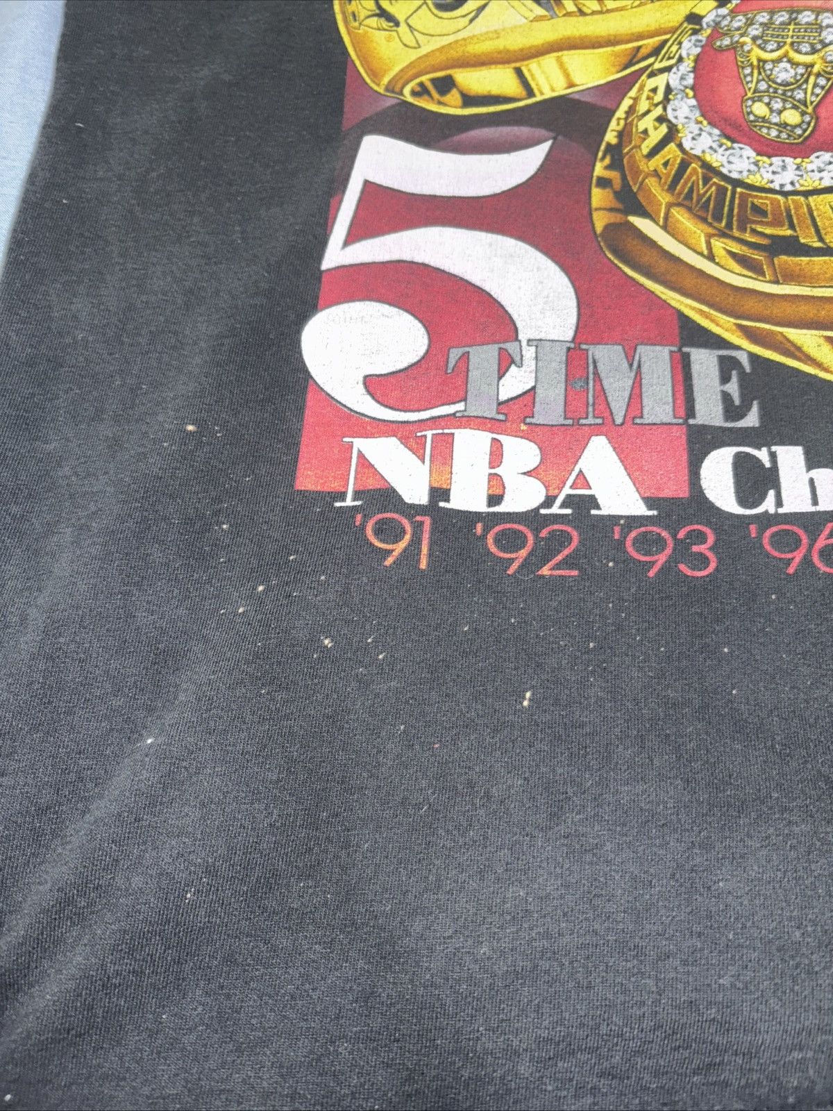 Vintage Single stitch 1997 Chicago bulls championship tee Size US XL / EU 56 / 4 - 3 Thumbnail