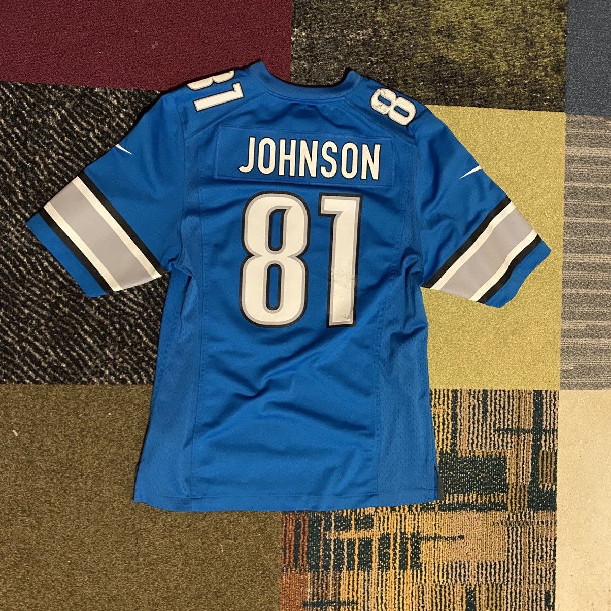 Nike Detroit Lions Calvin Johnson Jersey | Size: S Size US S / EU 44-46 / 1 - 3 Thumbnail