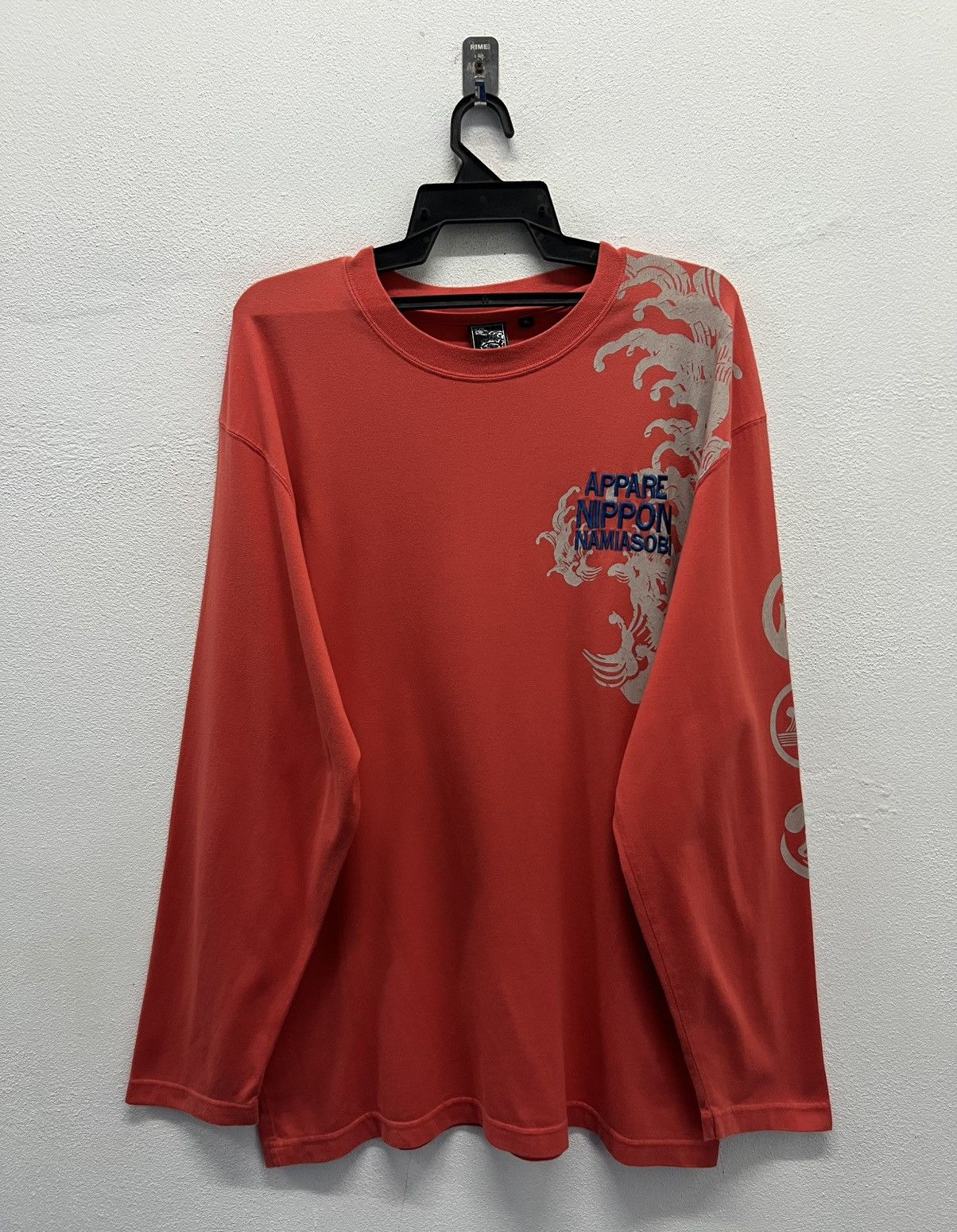 Japanese Brand × Vintage APPARE NIPPON NAMIASOBI NAMITATSU RIDING TEAM SWEATSHIRT Size US XXL / EU 58 / 5 - 2 Thumbnail