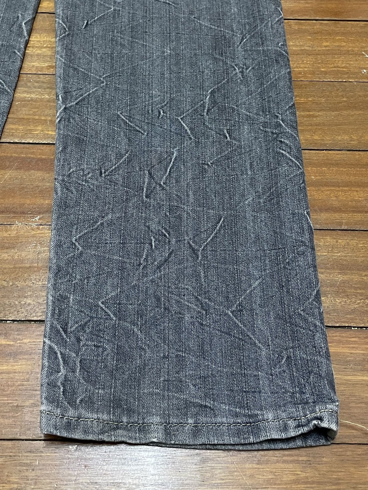 14th Addiction × Japanese Brand × Le Grande Bleu (L.G.B.) Rare Design Vintage Japanese Brand Dermson Jeans 2000s Size US 33 - 8 Thumbnail