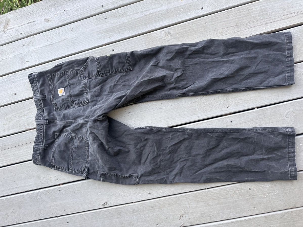 Carhartt Vintage Carhartt black pants faded 35x34 Size US 35 - 10 Thumbnail