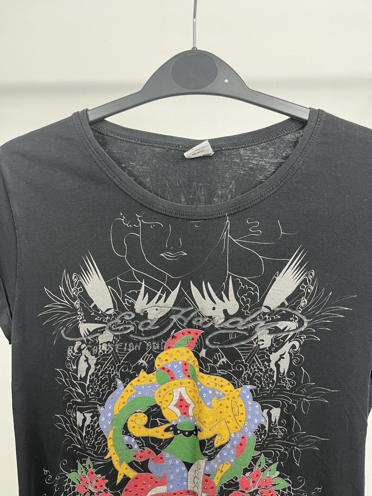 Ed Hardy Ed Hardy Love Dagger Graphic T-Shirt Black Women’s Size M / US 6-8 / IT 42-44 - 4 Thumbnail