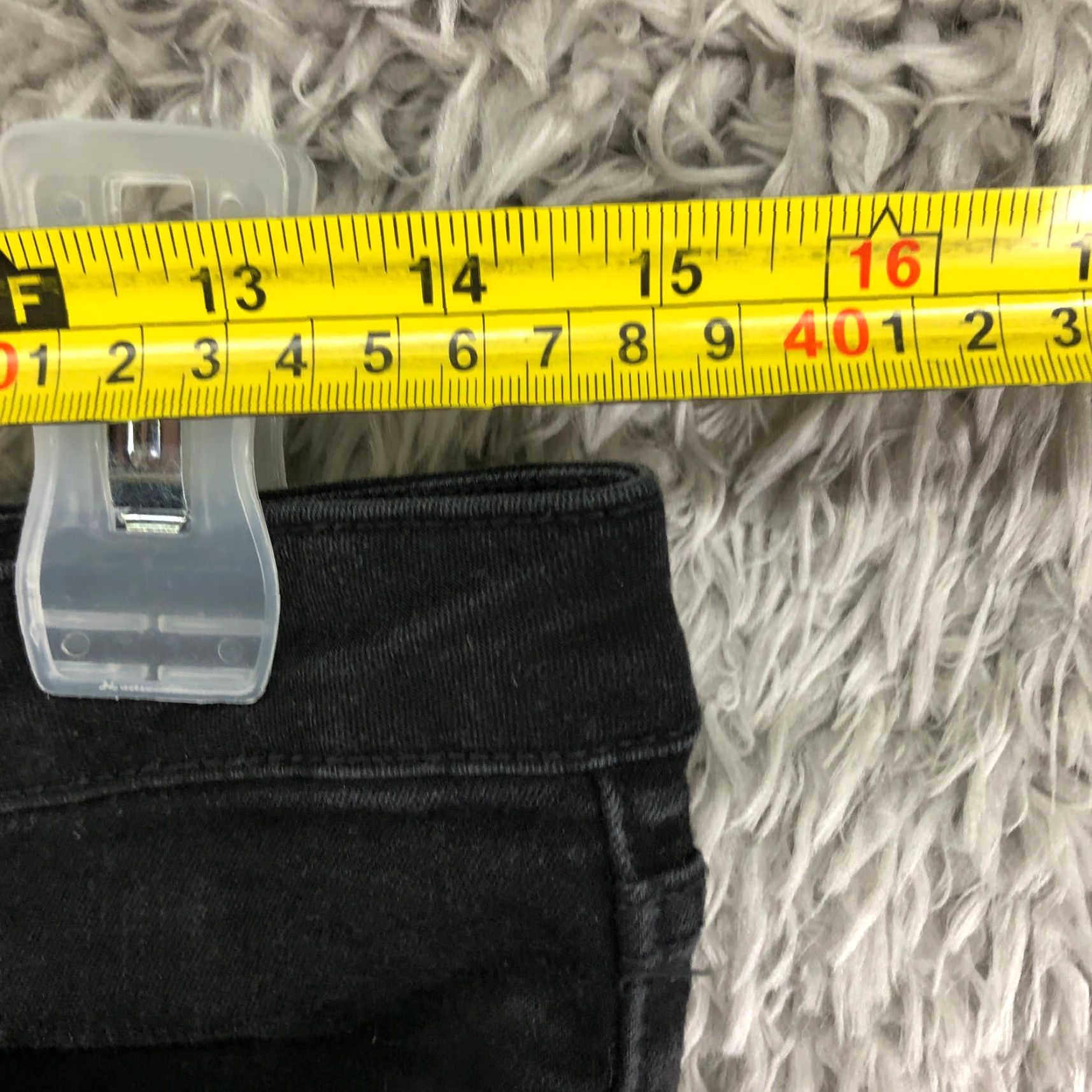 Gap Gap Womens Size 10 Black Legging Skinny Dark Wash Jeans Mens Womens Girls Size 32" / US 10 / IT 46 - 2 Thumbnail