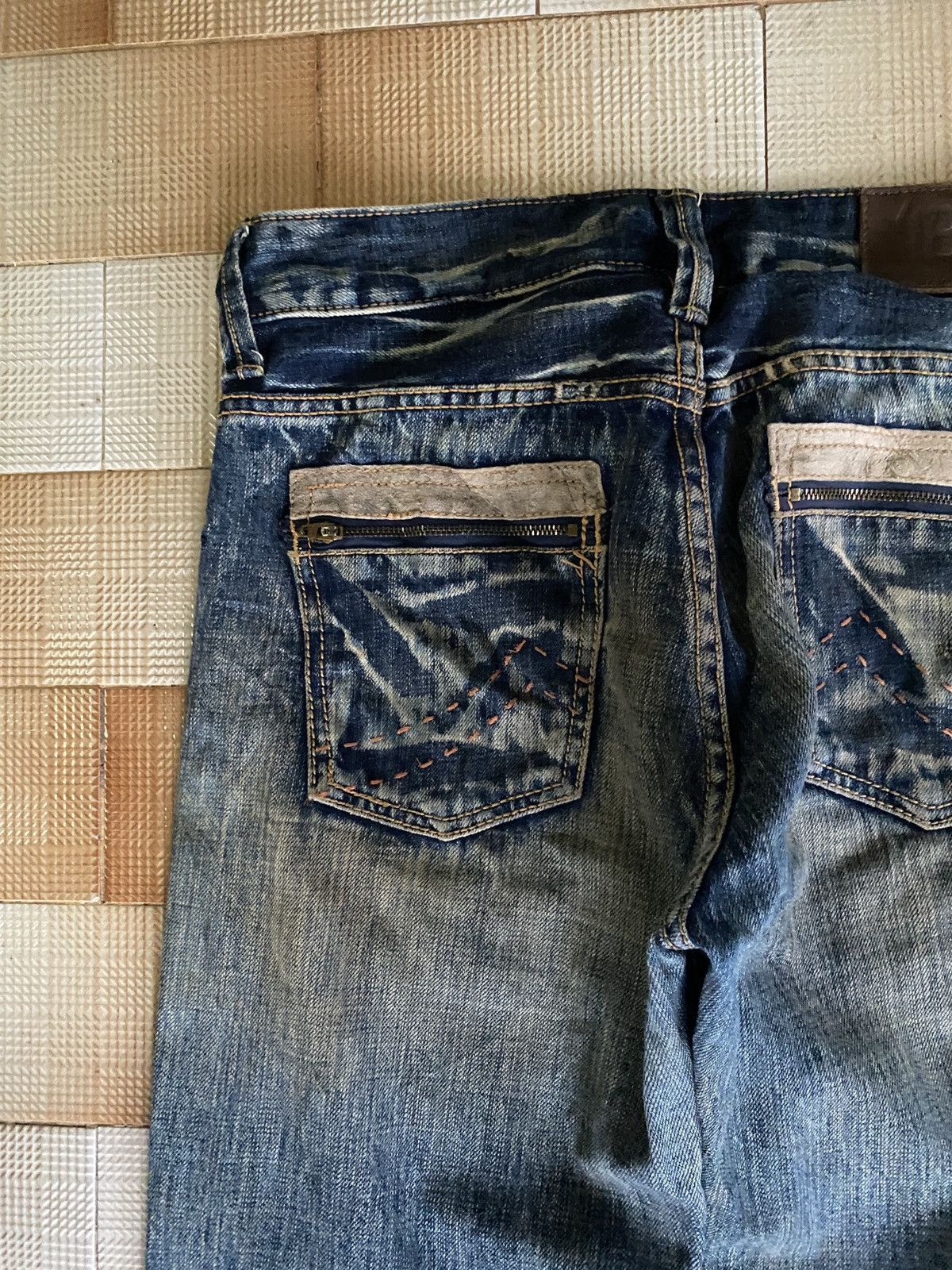 Beauty Beast × Hysteric Glamour × PPFM Vintage ibs straight cut denim Size US 32 / EU 48 - 11 Thumbnail