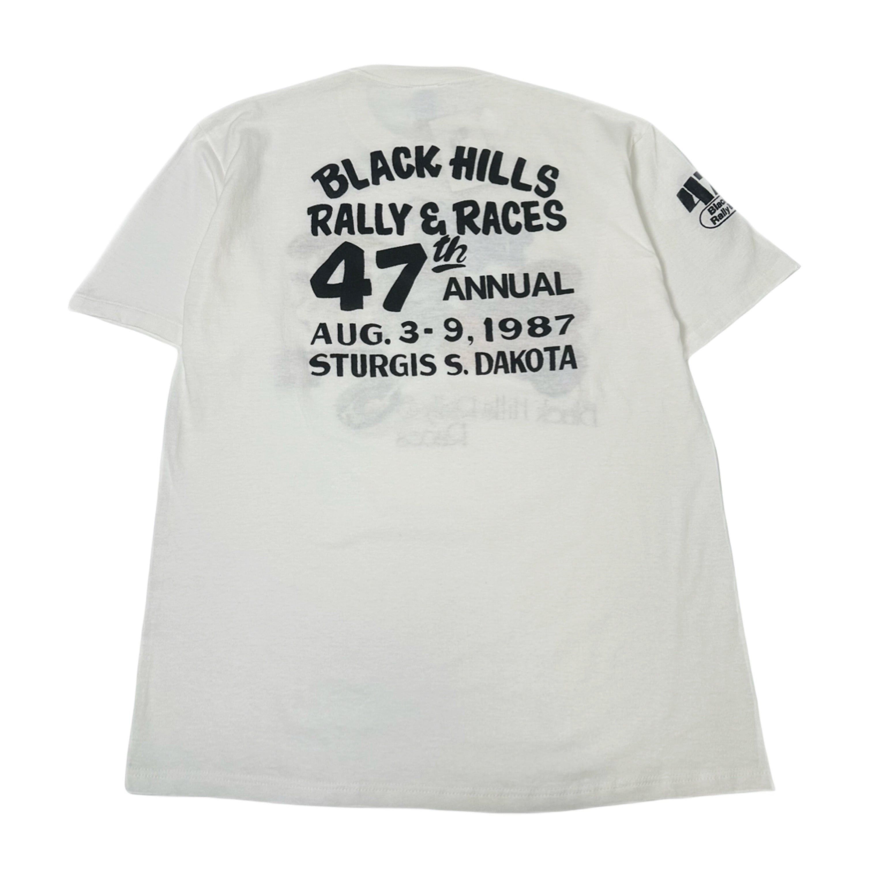 Jerzees 1987 Black Hills Rally Biker Tee XL Size US XL / EU 56 / 4 - 2 Thumbnail