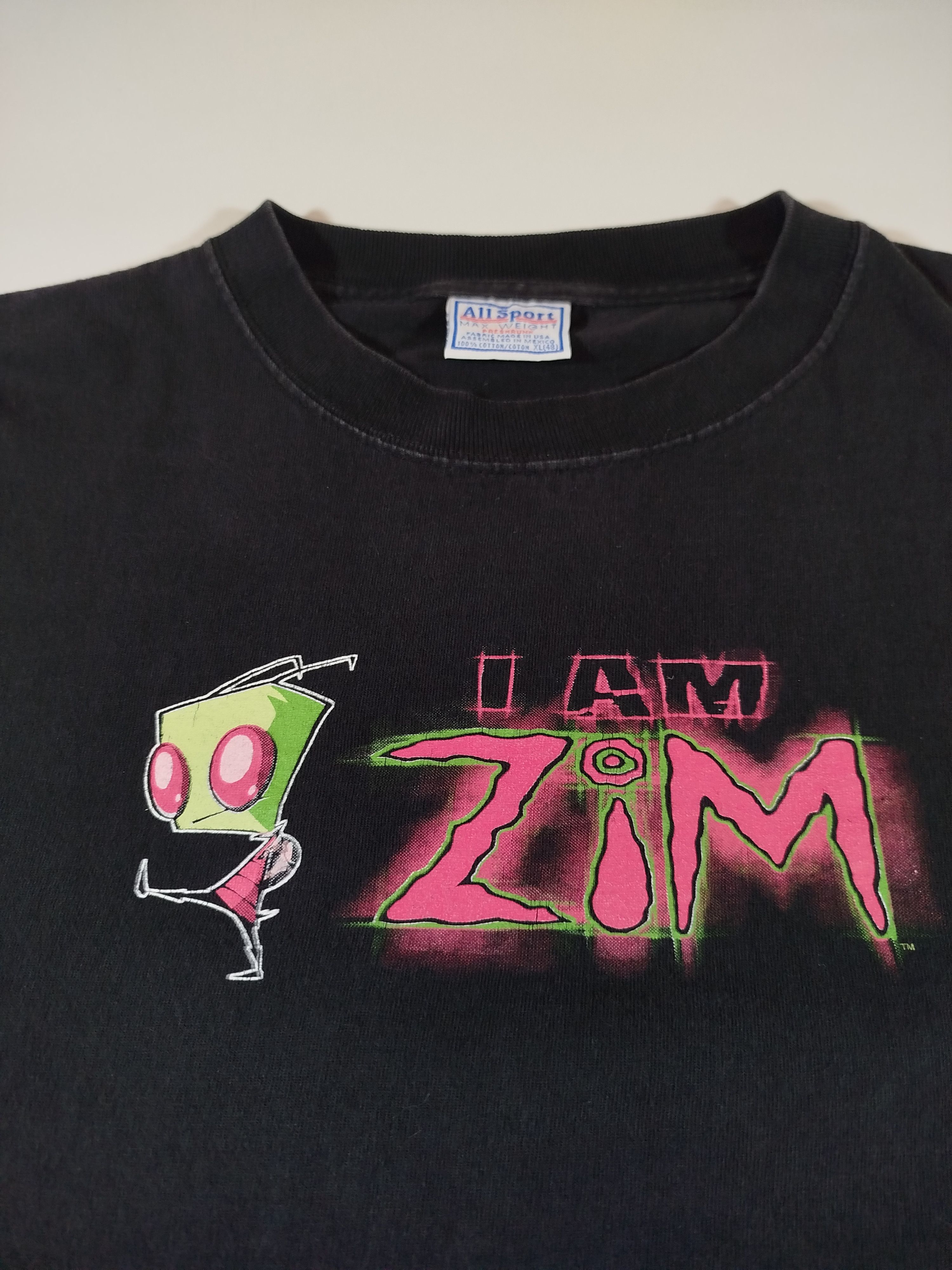 Vintage Vintage Y2K Invader Zim Viacom T-shirt Size Xl Size US XL / EU 56 / 4 - 1 Thumbnail