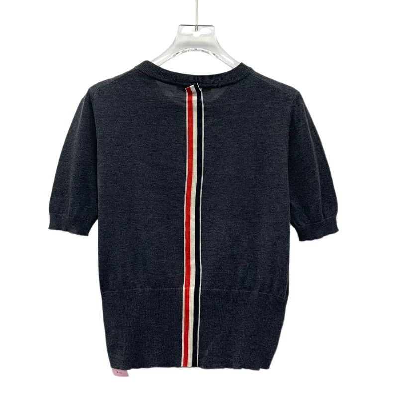 Other Thom Browne Cotton round neck short sleeve knit Size XS / US 0-2 / IT 36-38 - 2 Thumbnail