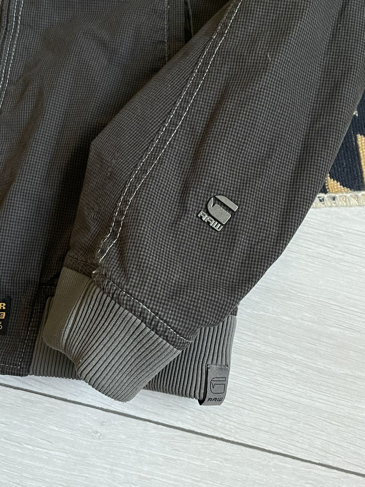 G-Star × Vintage Vintage G-star Raw Logo Jacket Size L / US 10 / IT 46 - 7 Thumbnail
