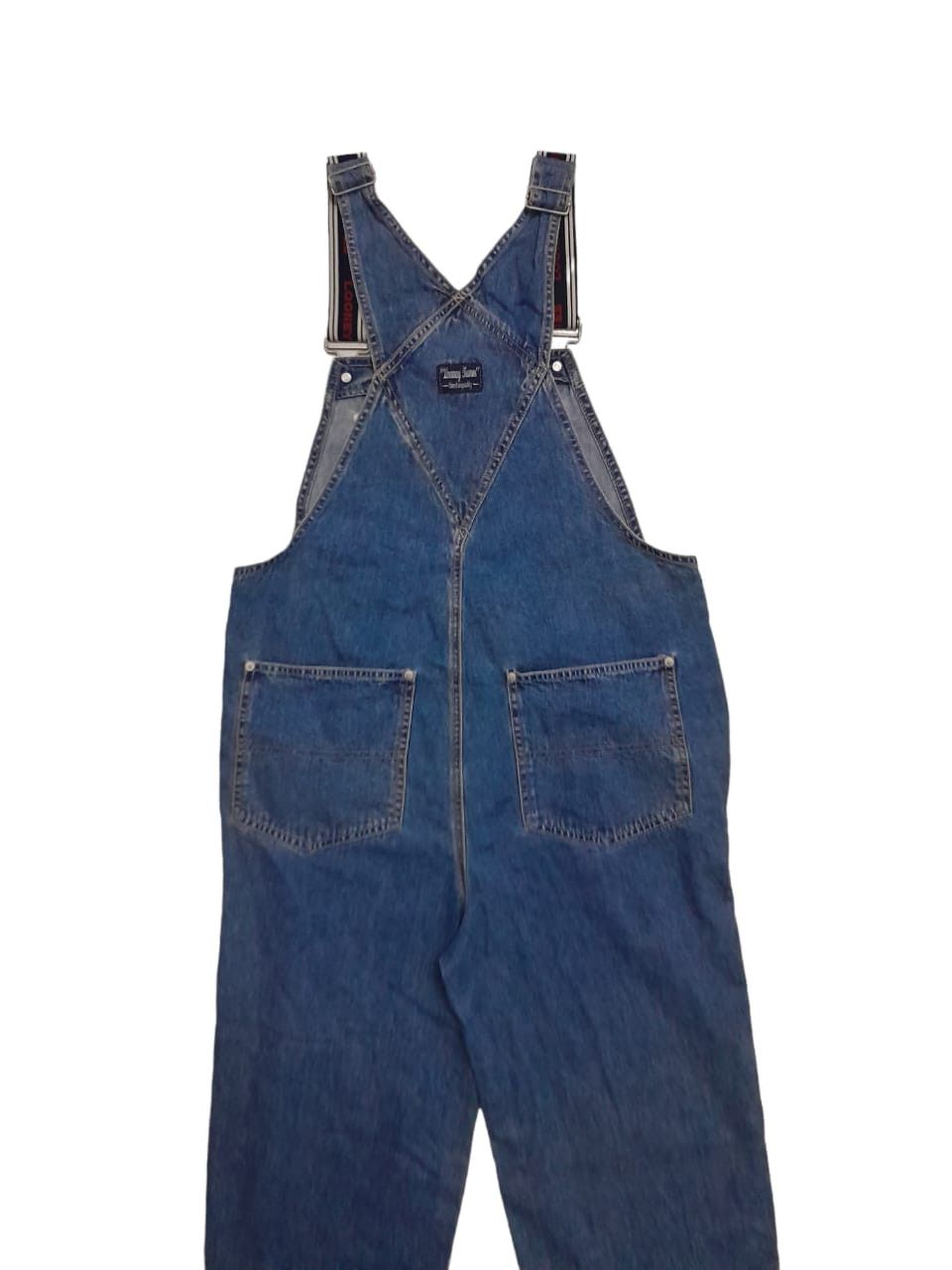 Vintage × Warner Bros 90s Looney Tunes Warner Bros Denim Overalls (F55) Waist 32 Size US 32 / EU 48 - 7 Thumbnail