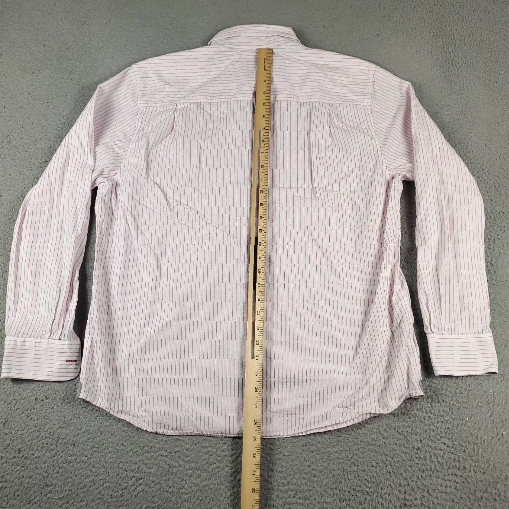 Tommy Bahama Tommy Bahama Shirt Mens Size Large Pink Striped Casual Button Up Long Sleeve Size US L / EU 52-54 / 3 - 3 Thumbnail
