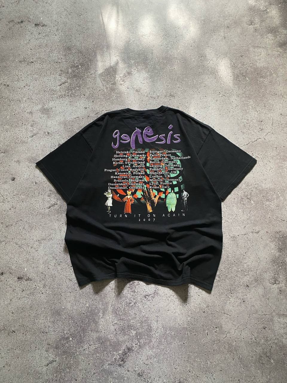 Band Tees × Vintage VINTAGE GENESIS “TURN IT ON AGAIN” TOUR 2007 ROCK BAND TEE Size US XL / EU 56 / 4 - 5 Thumbnail