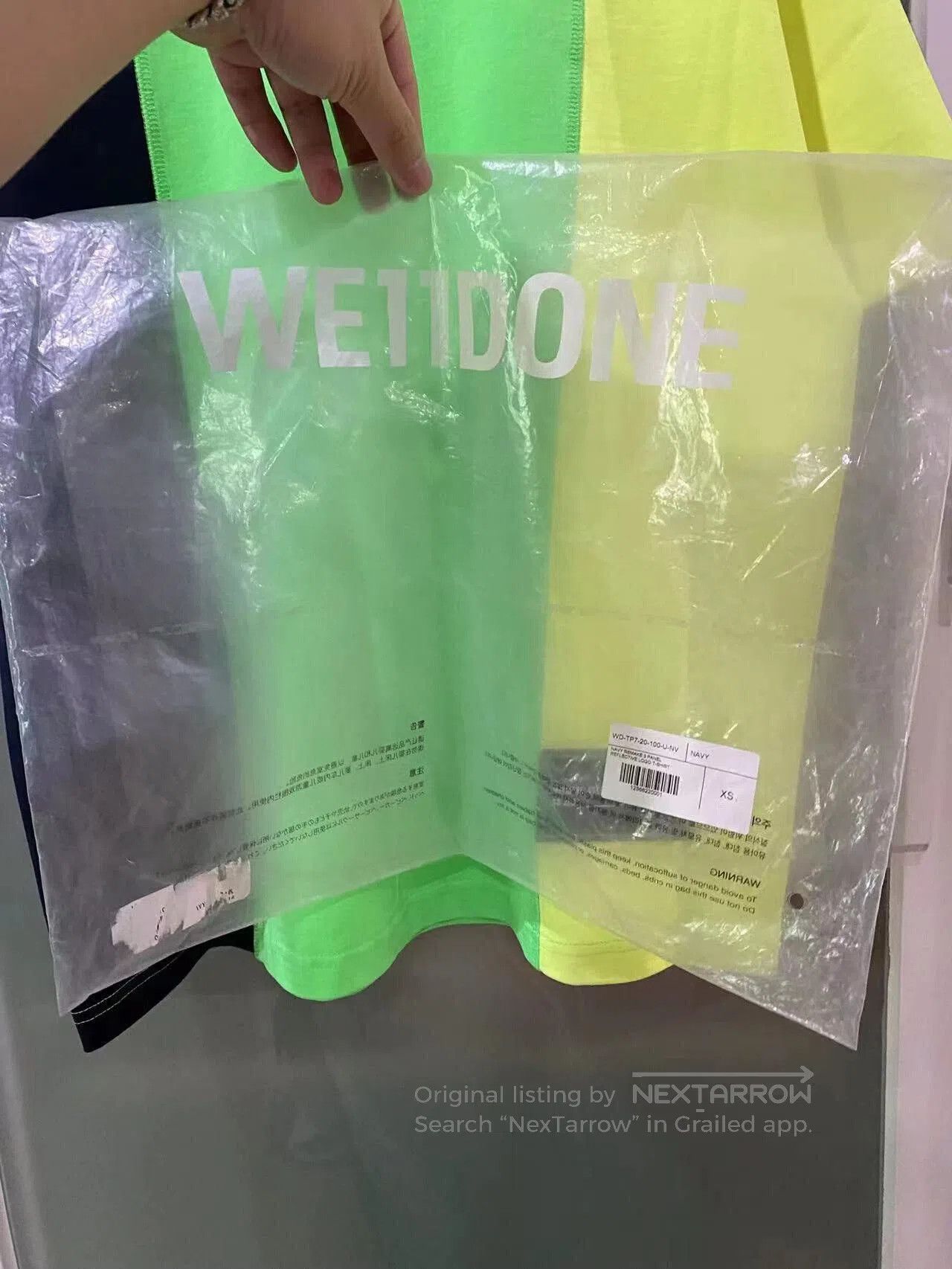 WE11DONE vibrant short sleeve color block t-shirt. Size US S / EU 44-46 / 1 - 3 Thumbnail