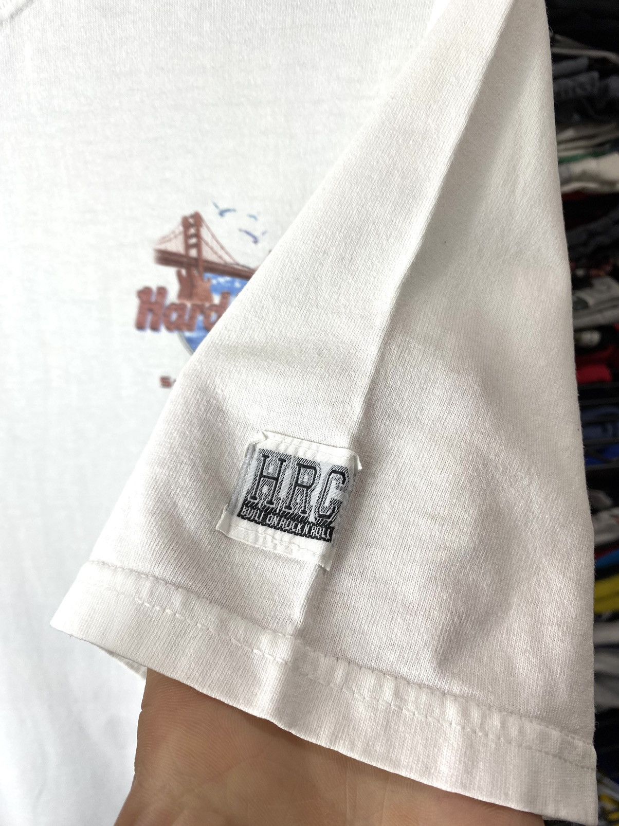 Band Tees Vintage 1990’s Hard Rock Cafe San Francisco T Shirt Size US L / EU 52-54 / 3 - 7 Thumbnail