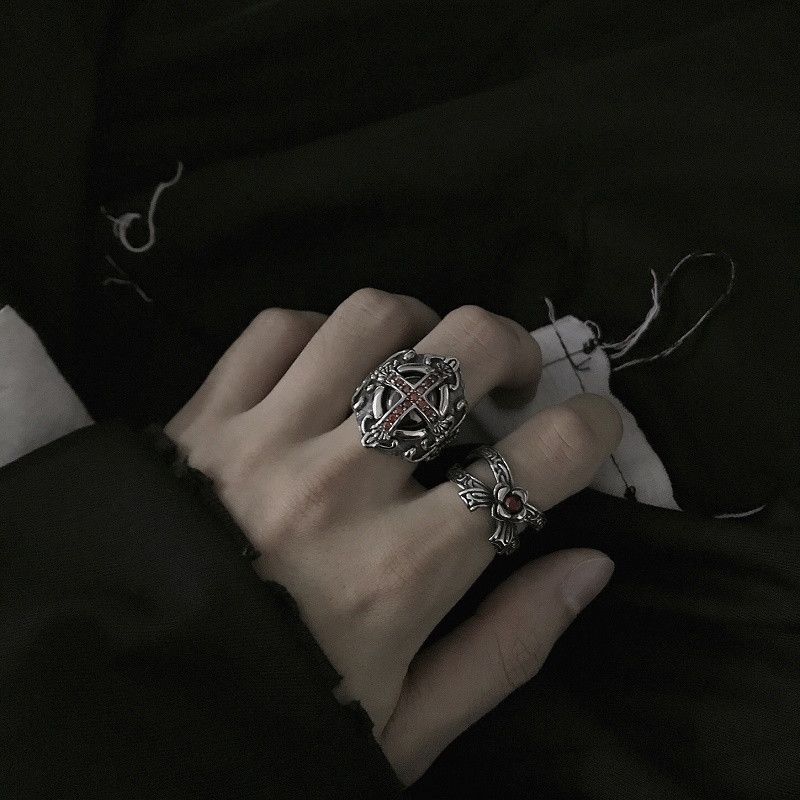 Jewelry Future Jewelry Rings Open Size Chrome Ring (Size 7-13) Size ONE SIZE - 3 Thumbnail