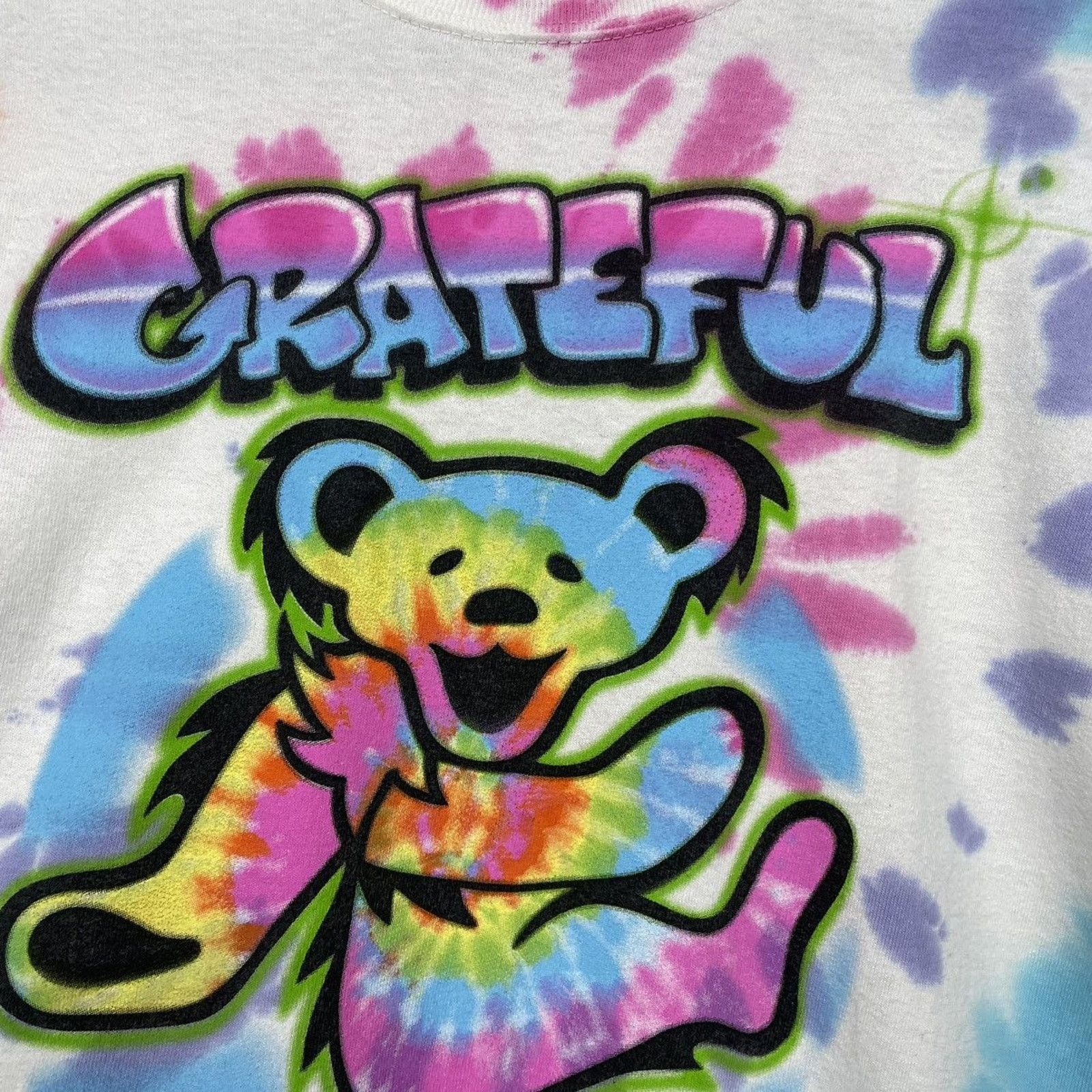 Harley Davidson × Japanese Brand × Vintage 💧LIQUID BLUE Grateful Dead Tie Dye T Size US M / EU 48-50 / 2 - 3 Thumbnail