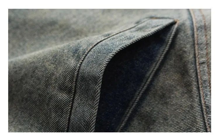 Vintage American vintage denim jacket bomber oversize y2k unisex Size US L / EU 52-54 / 3 - 7 Thumbnail