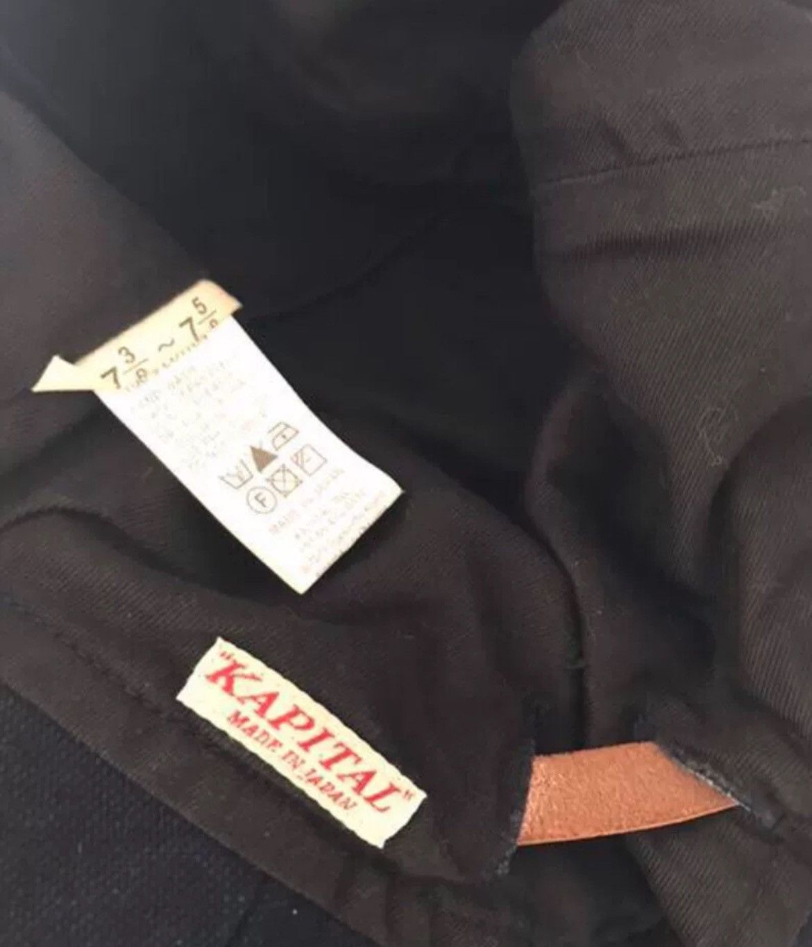 Kapital Kapital Blue Dyed Denim For Old Hats 2409-Nextarrow Size ONE SIZE - 4 Thumbnail
