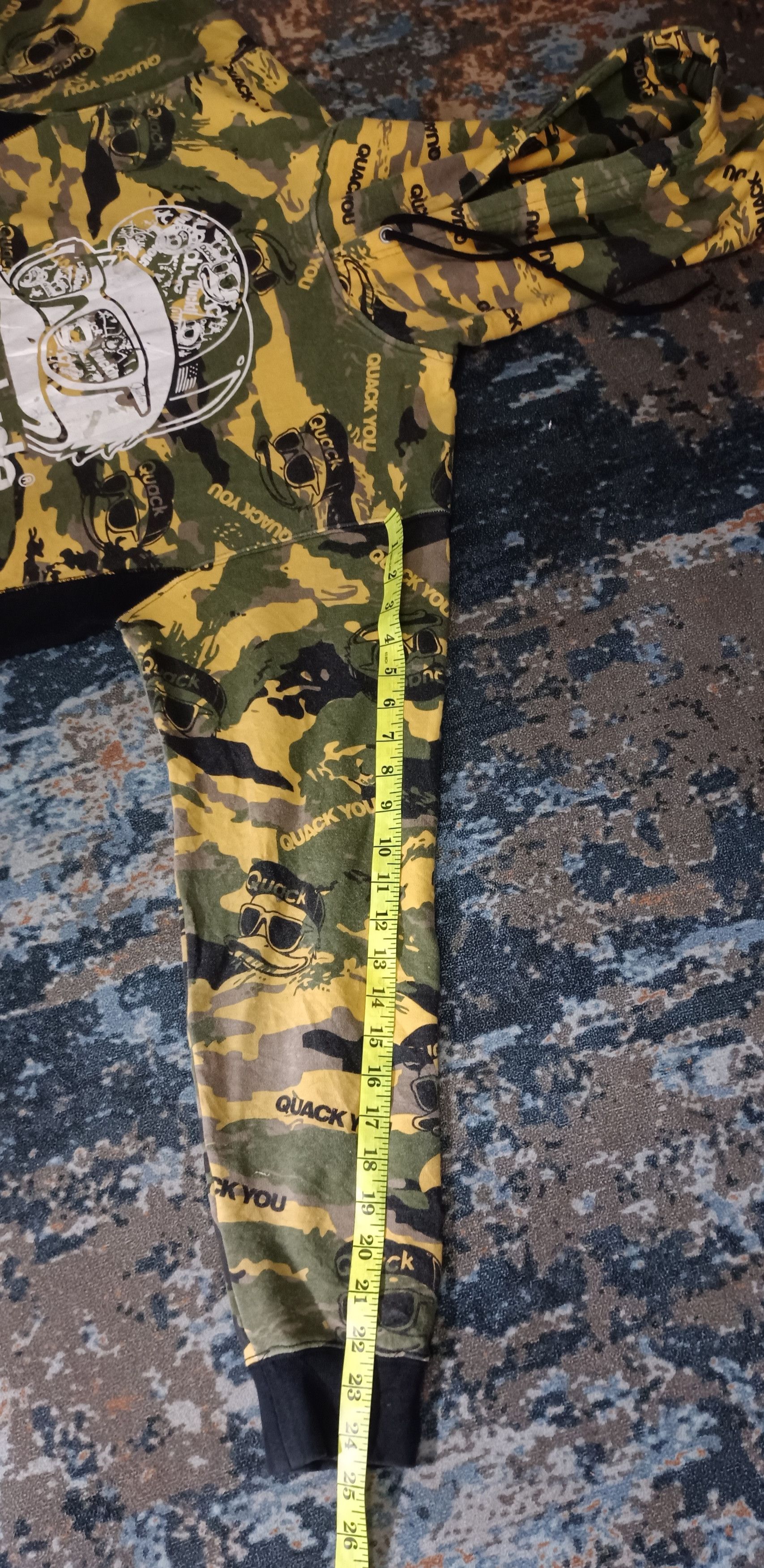 Japanese Brand Duck Dude B One Soul Camo Hoodie Size US L / EU 52-54 / 3 - 15 Thumbnail