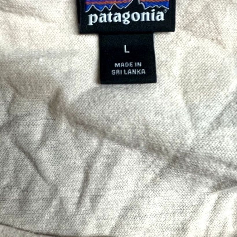 Patagonia Patagonia Womens L Peach T Shirt Cotton Size L / US 10 / IT 46 - 5 Thumbnail
