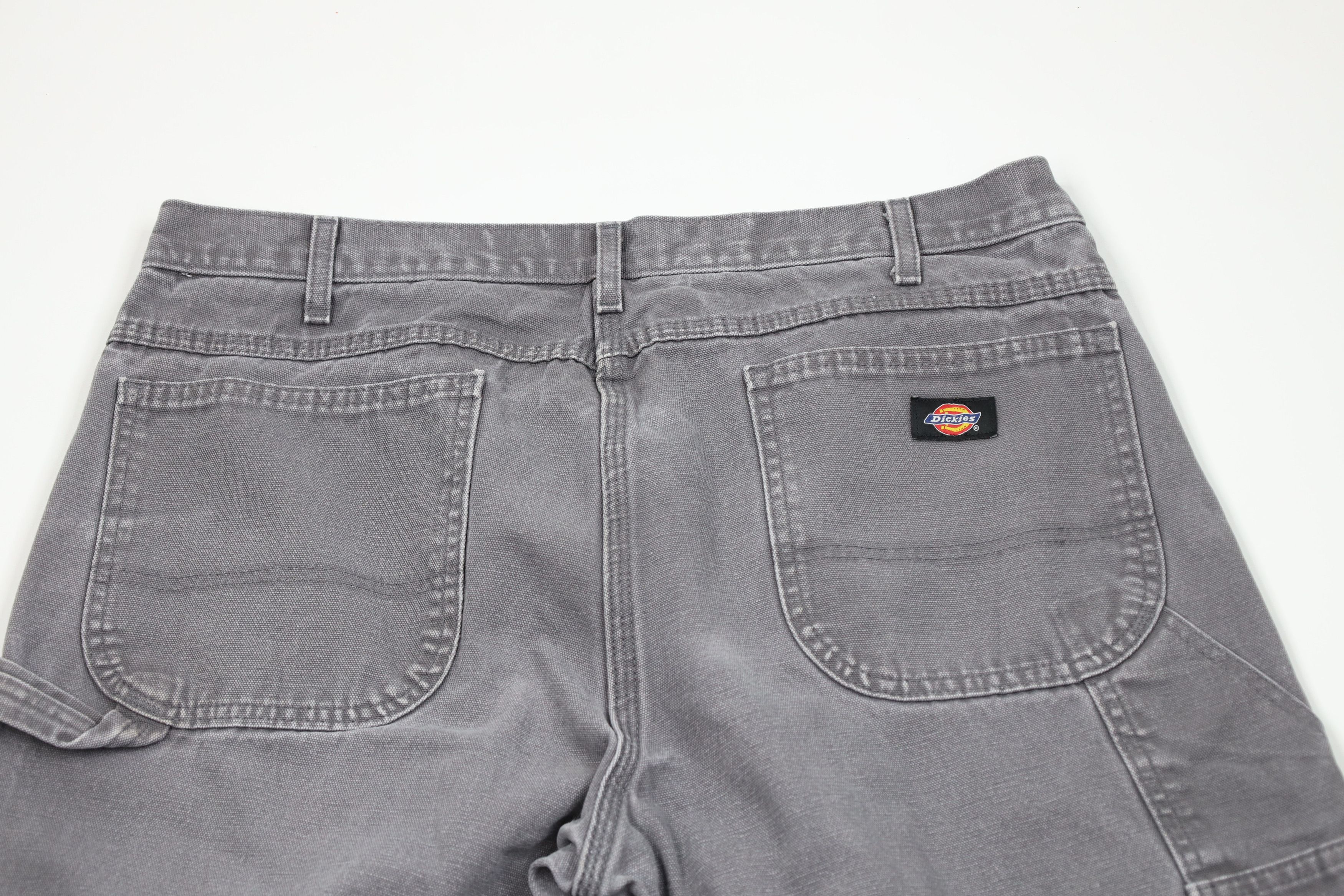 Dickies Vintage Dickies Canvas Wide Leg Dungaree Pants Gray Cotton Size US 36 / EU 52 - 11 Thumbnail