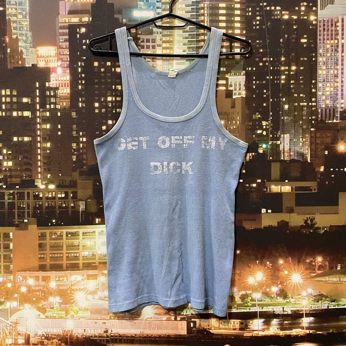 Band Tees OPIUM T SHIRT HUMOR GET OFF MY DICK PENIS SEX PORNSTAR 90s Size US M / EU 48-50 / 2 - 1 Thumbnail