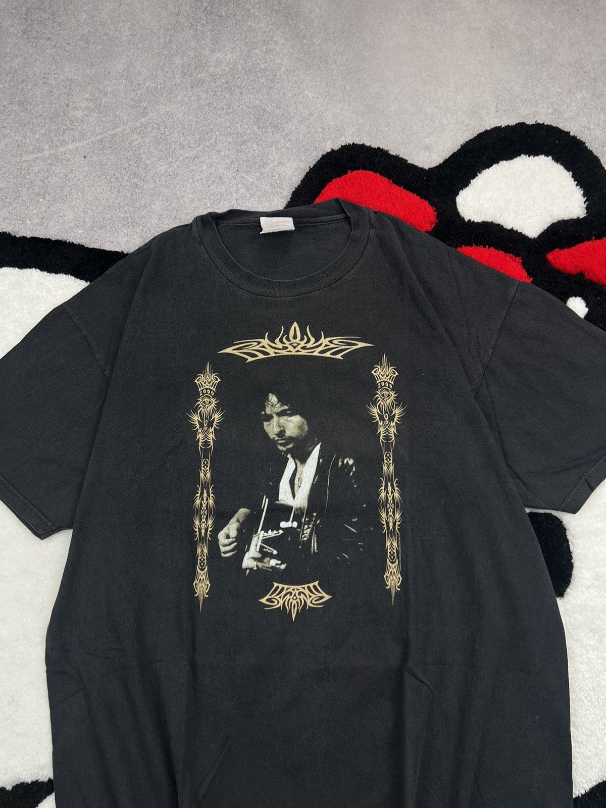 Band Tees Vintage Bob Dylan 1996 Tour Band Faded Y2K Tee Shirt Size US XL / EU 56 / 4 - 4 Thumbnail