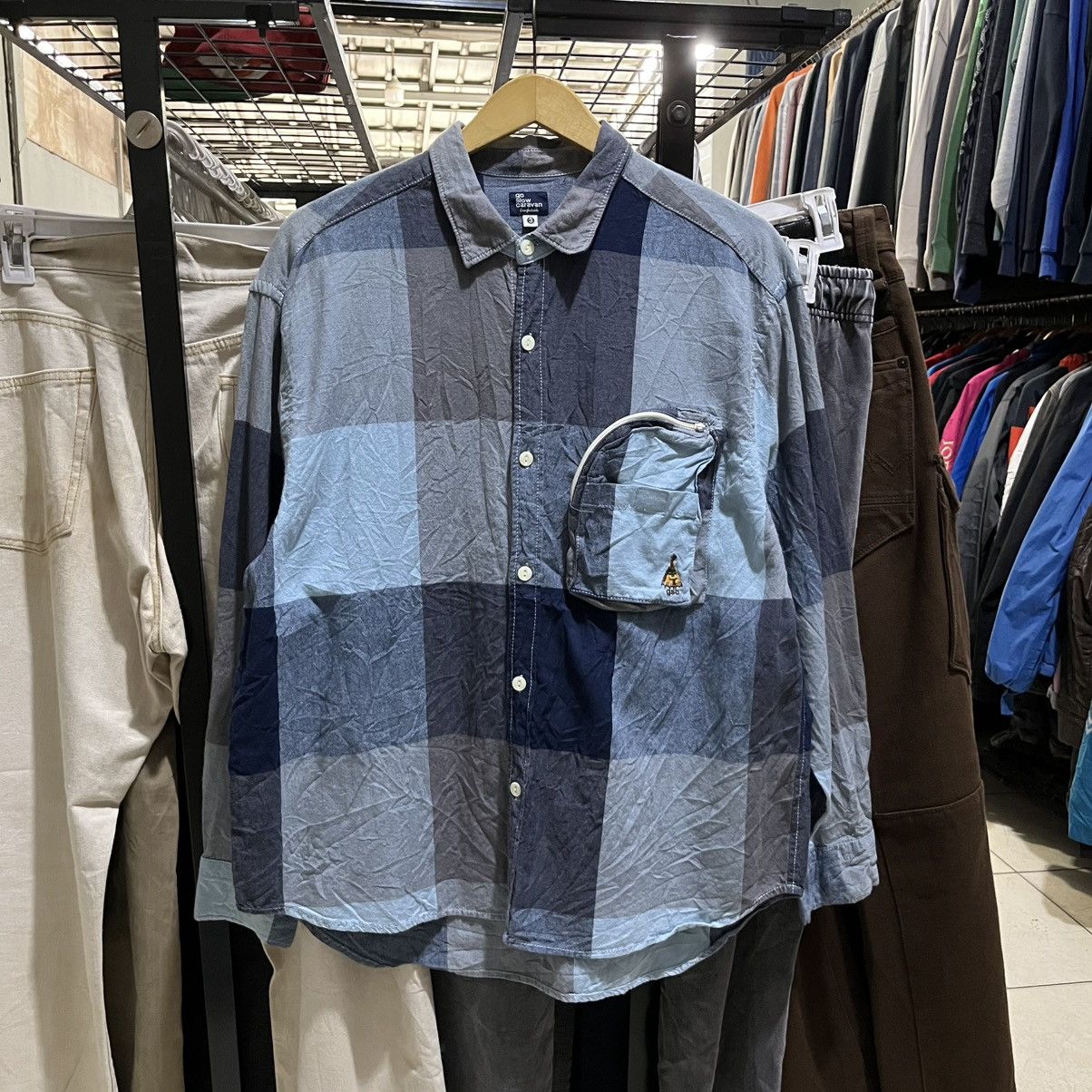Snow Peak Snow peak style💥Go Slow Caravan pocket button long sleeve Size US L / EU 52-54 / 3 - 1 Thumbnail
