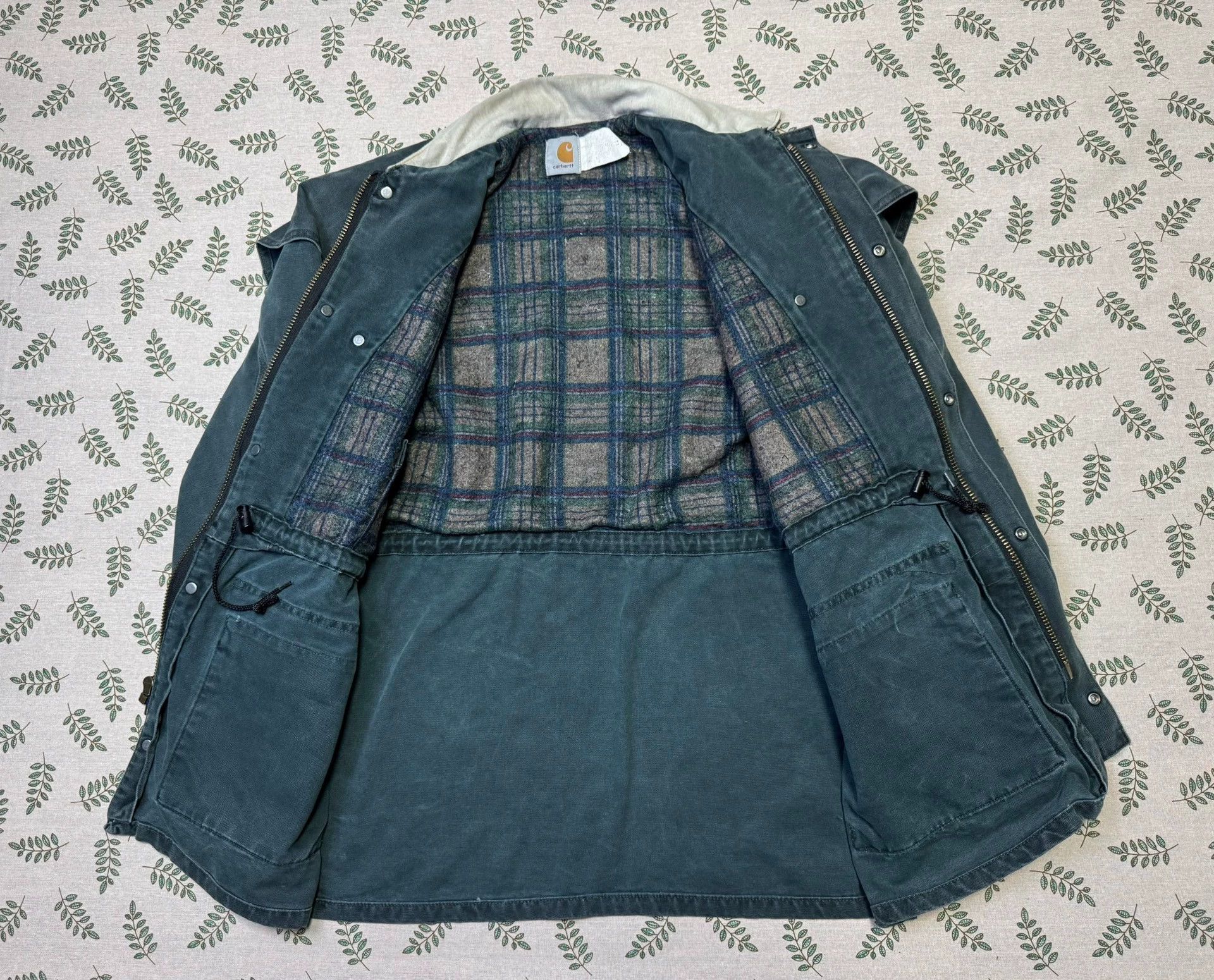 Carhartt Carhartt CB5043 L 1996 HTG Hunting Green Coat Size US L / EU 52-54 / 3 - 4 Thumbnail