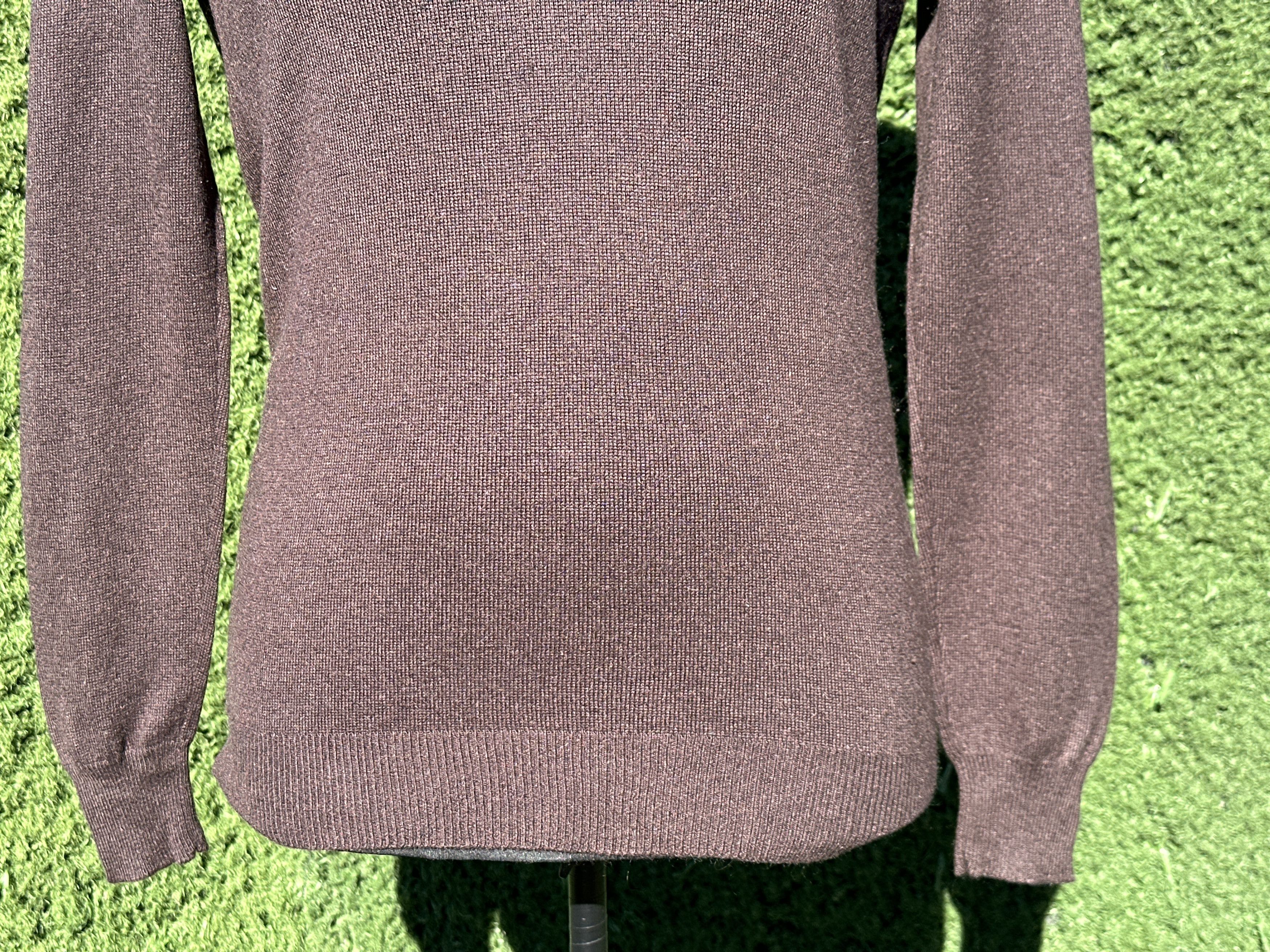 Hermes Rare 2000s Hermes Cashmere Silk Sweater Sleeve Size 42 Size M / US 6-8 / IT 42-44 - 9 Thumbnail