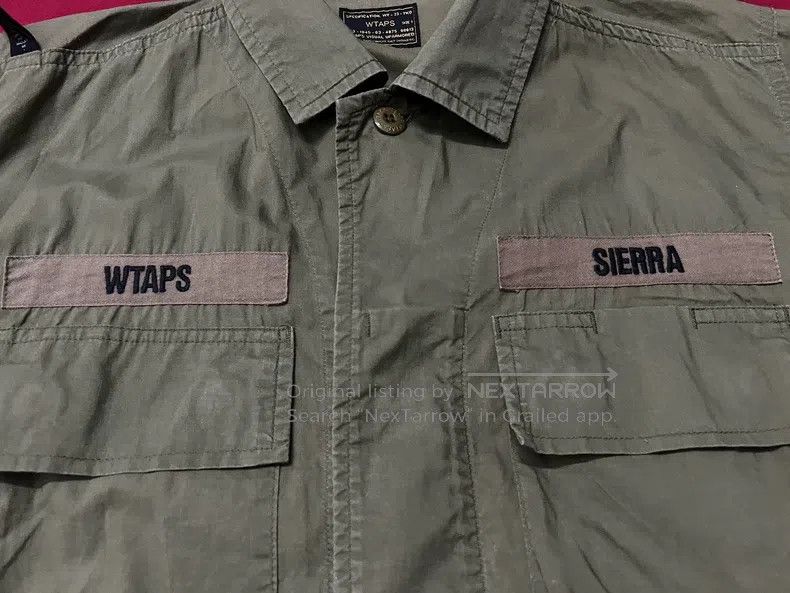 Wtaps Wtaps Four-Pocket Short Sleeve Size US S / EU 44-46 / 1 - 2 Thumbnail