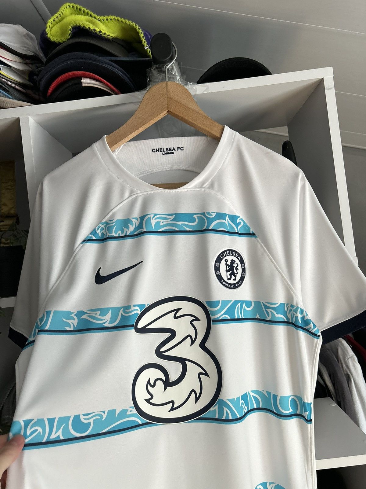 Chelsea Soccer × Nike Nike Chelsea 2022/23 away soccer jersey shirt Size US M / EU 48-50 / 2 - 2 Thumbnail