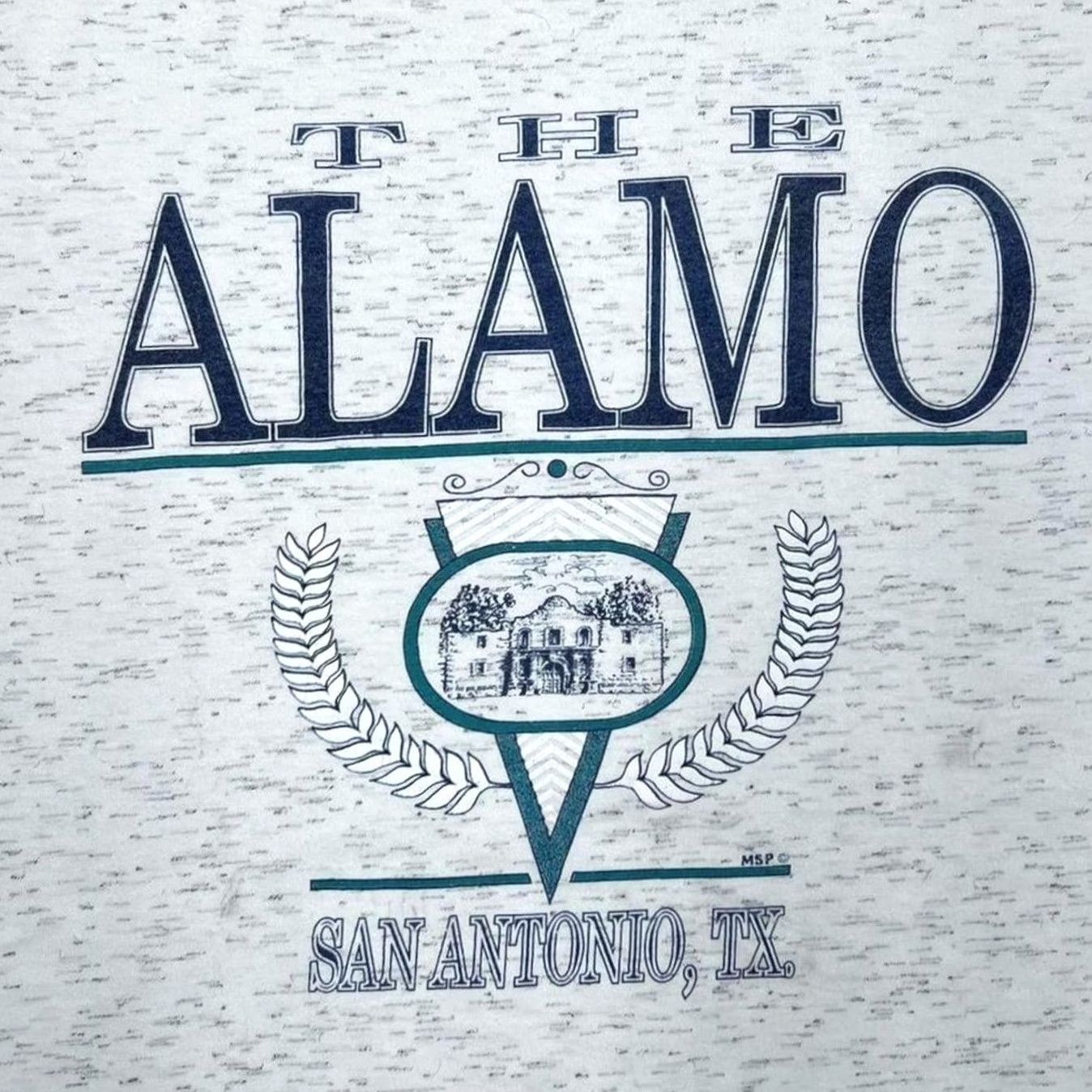 Vintage VINTAGE MSP Gold The Alamo “San Antonio, TX” T-Shirt XL Slim? Size US XL / EU 56 / 4 - 3 Thumbnail