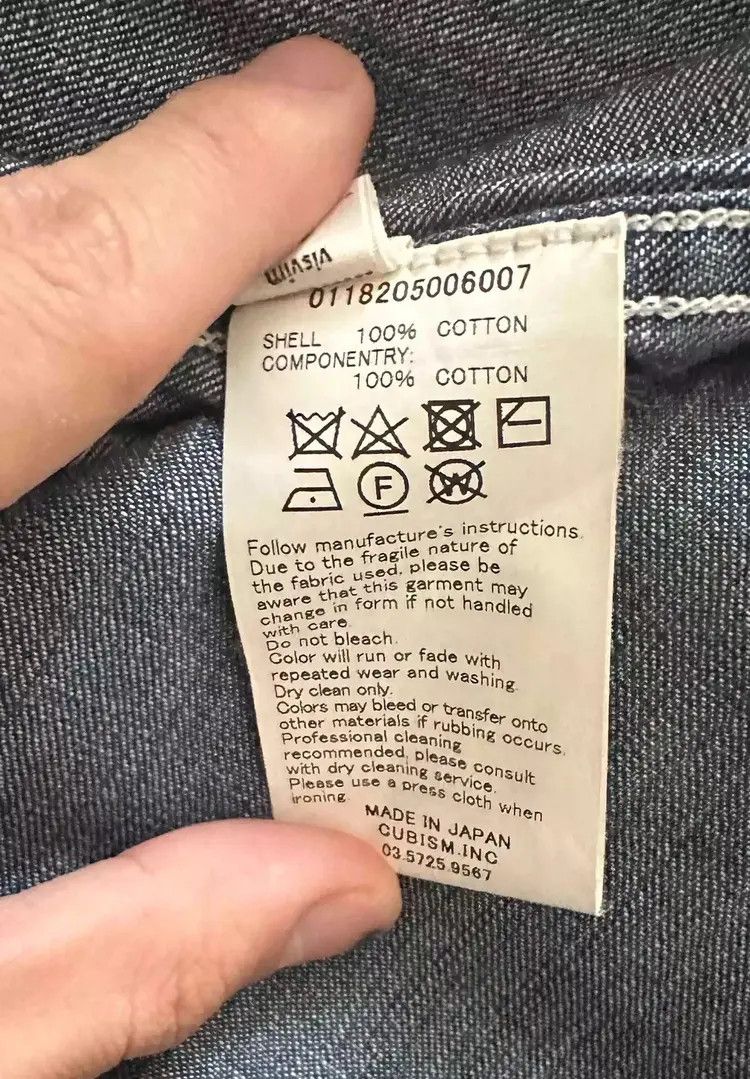Visvim visvim BUCKY COVERALL DRY DENIM Size US XL / EU 56 / 4 - 3 Thumbnail