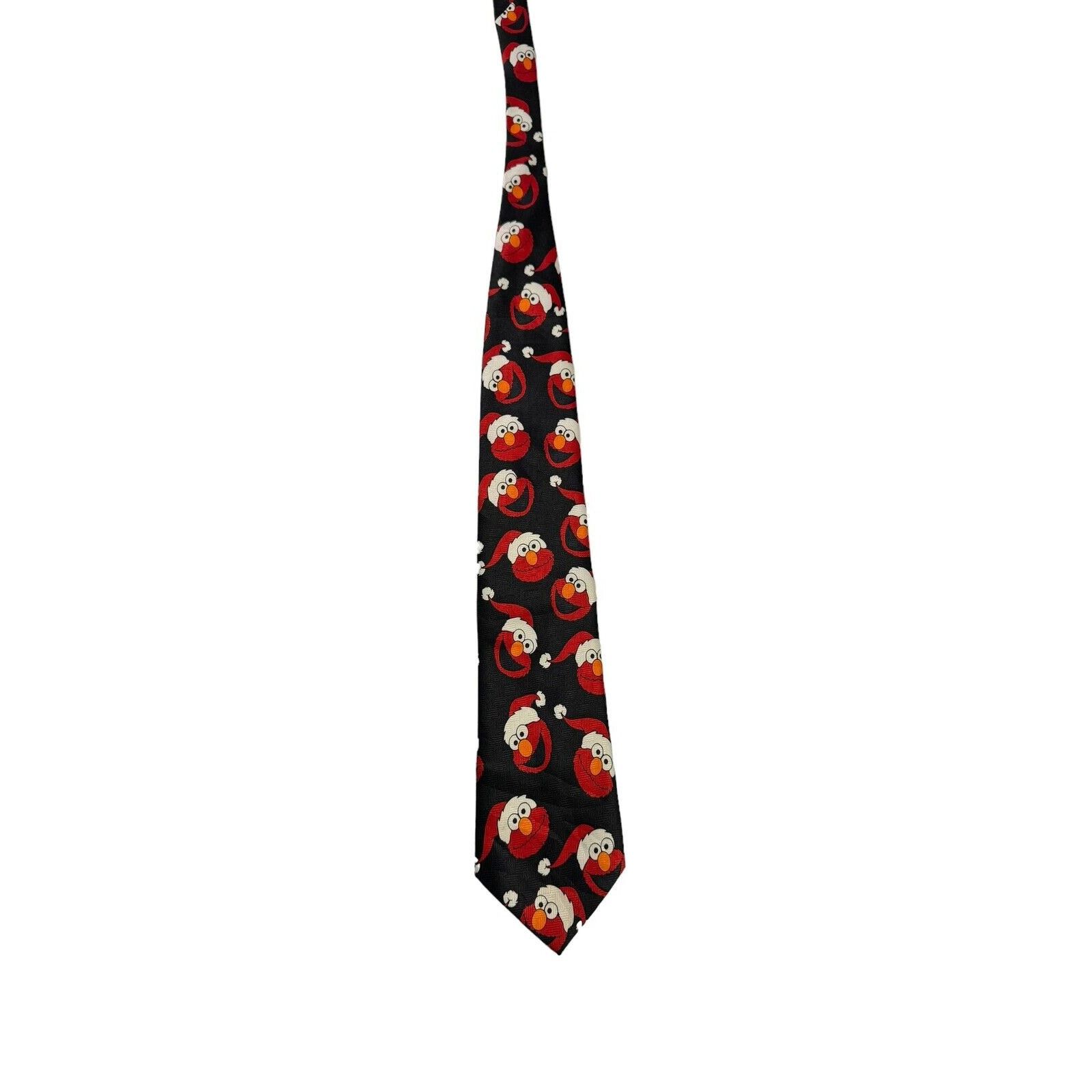 Other Sesame Street Elmo Christmas Hats Cartoon Vintage Necktie Size ONE SIZE - 3 Thumbnail