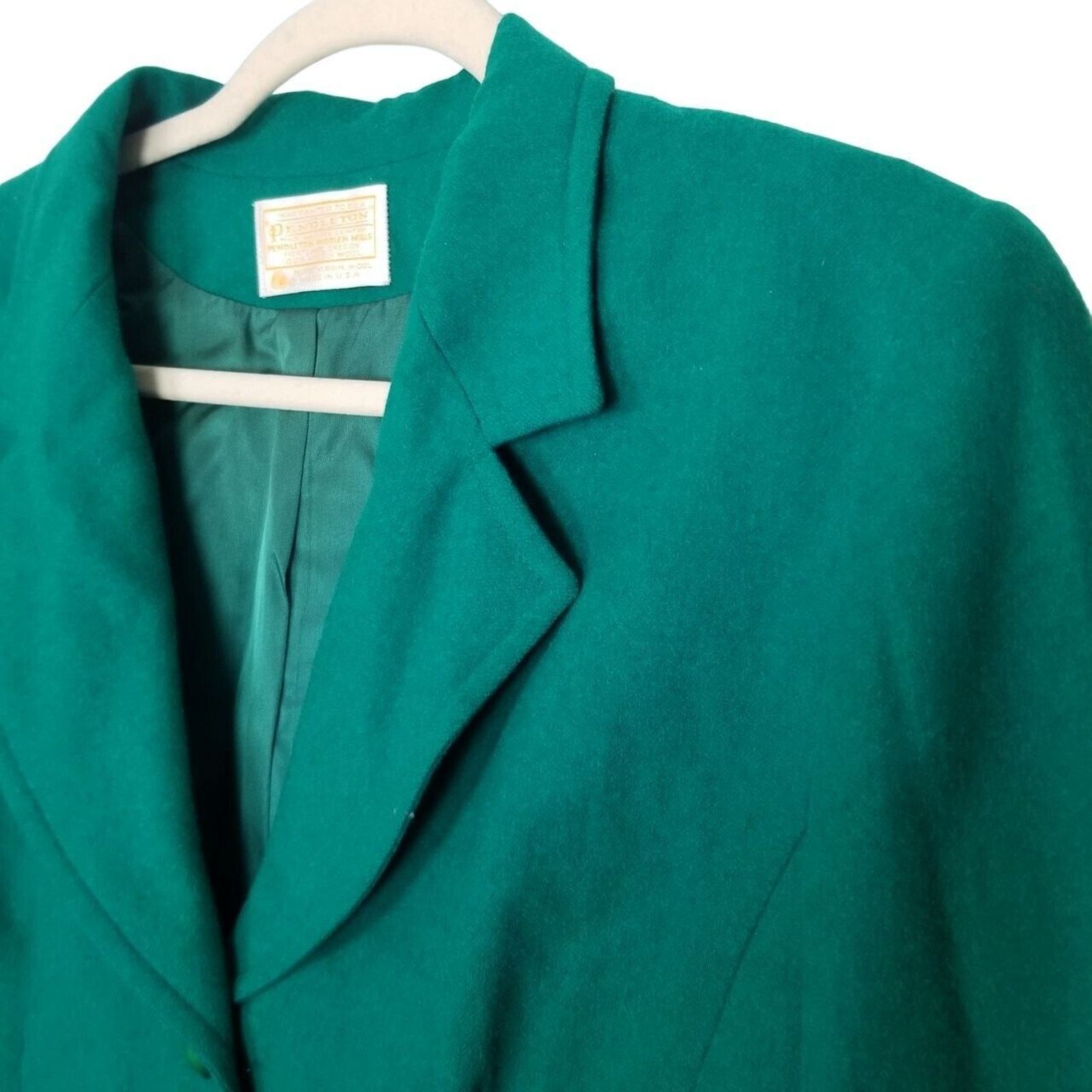 Pendleton Vintage Pendleton Womens Wool Blazer Academia Preppy Ivy 10 Size L / US 10 / IT 46 - 8 Thumbnail