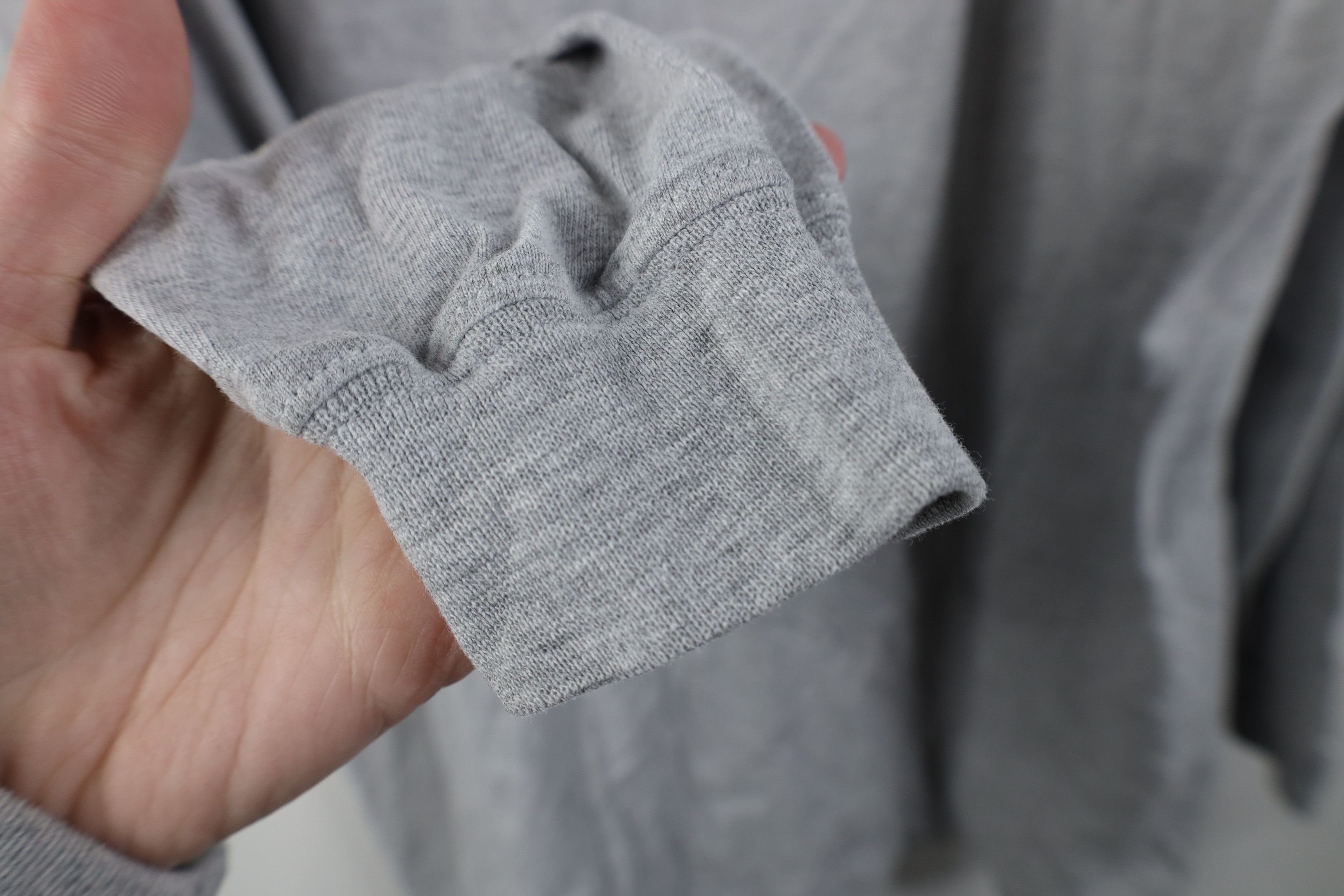Vintage Vintage 90s Xavier University Long Sleeve T-Shirt Gray Size US XXL / EU 58 / 5 - 7 Thumbnail