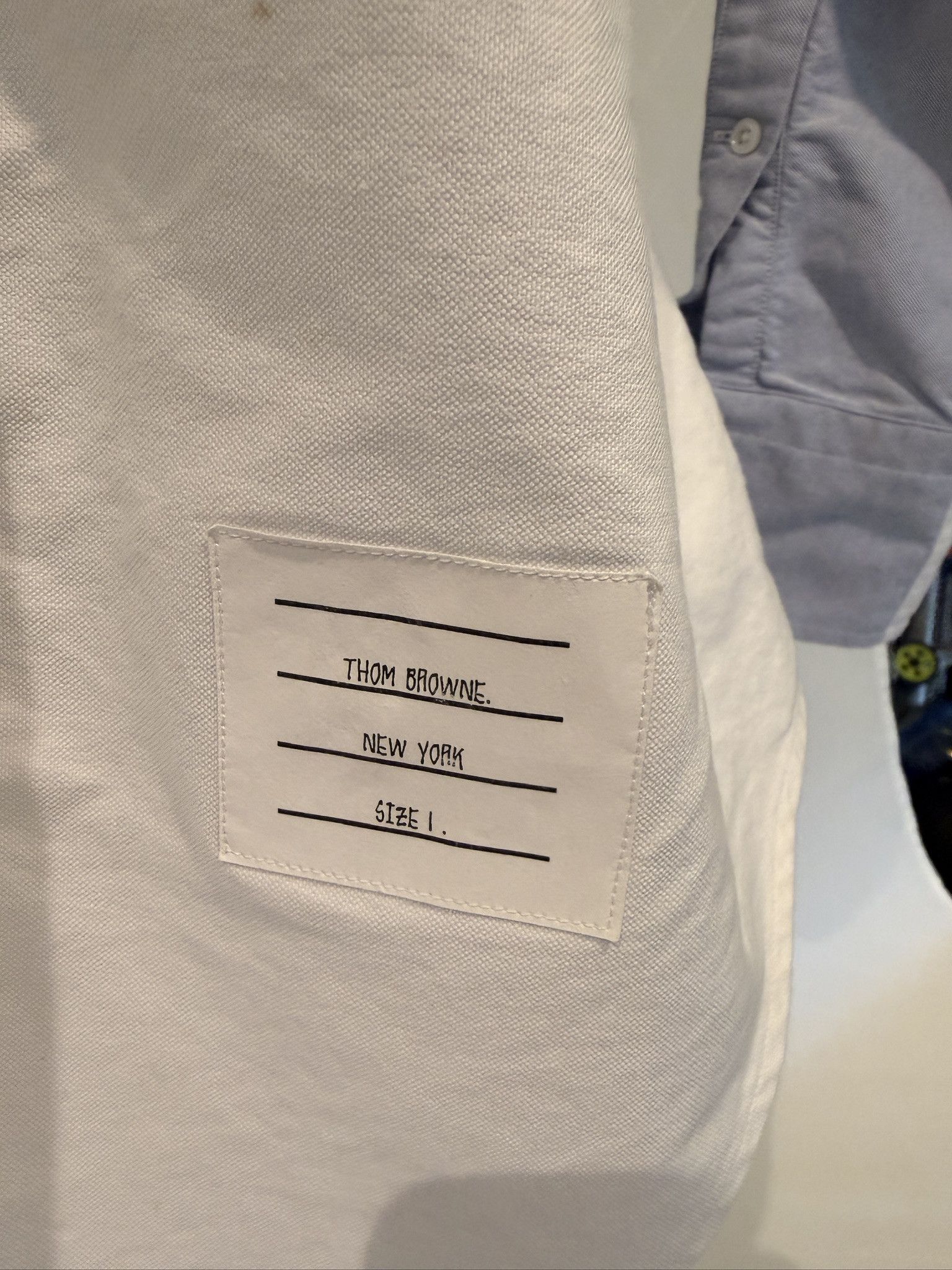 Thom Browne Thom Browne Dual-Sided Oxford Shirt Size US S / EU 44-46 / 1 - 3 Thumbnail