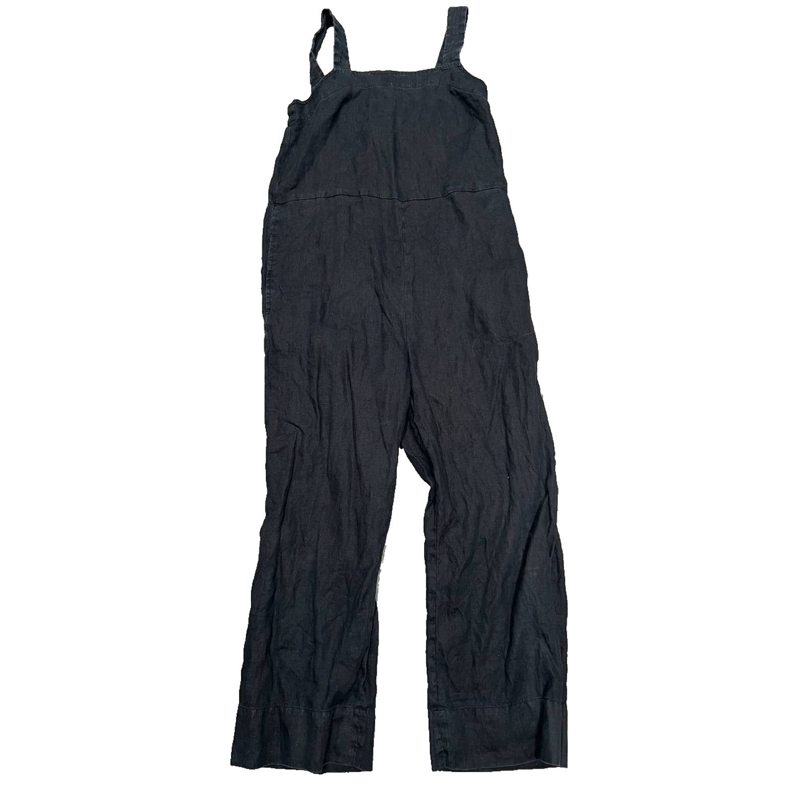Everlane Everlane Women’s Black Pants Romper Sz 4 A003253 Size 27" / US 4 / IT 40 - 3 Thumbnail