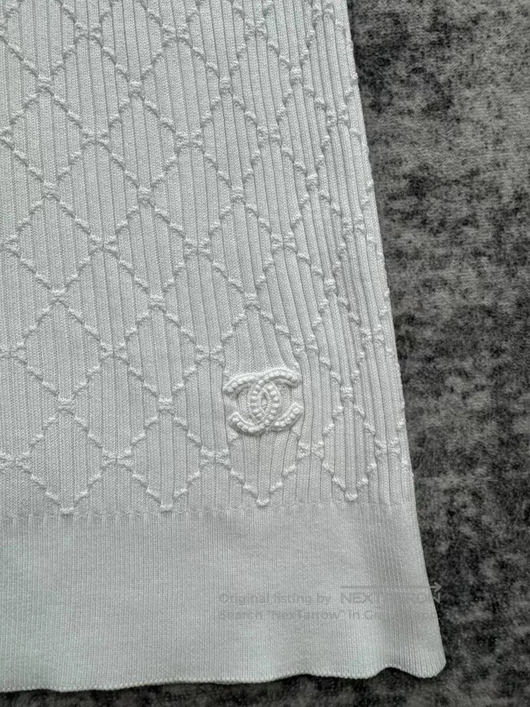 Other Chanel White Sleeveless Tank Top. Size S / US 4 / IT 40 - 3 Thumbnail