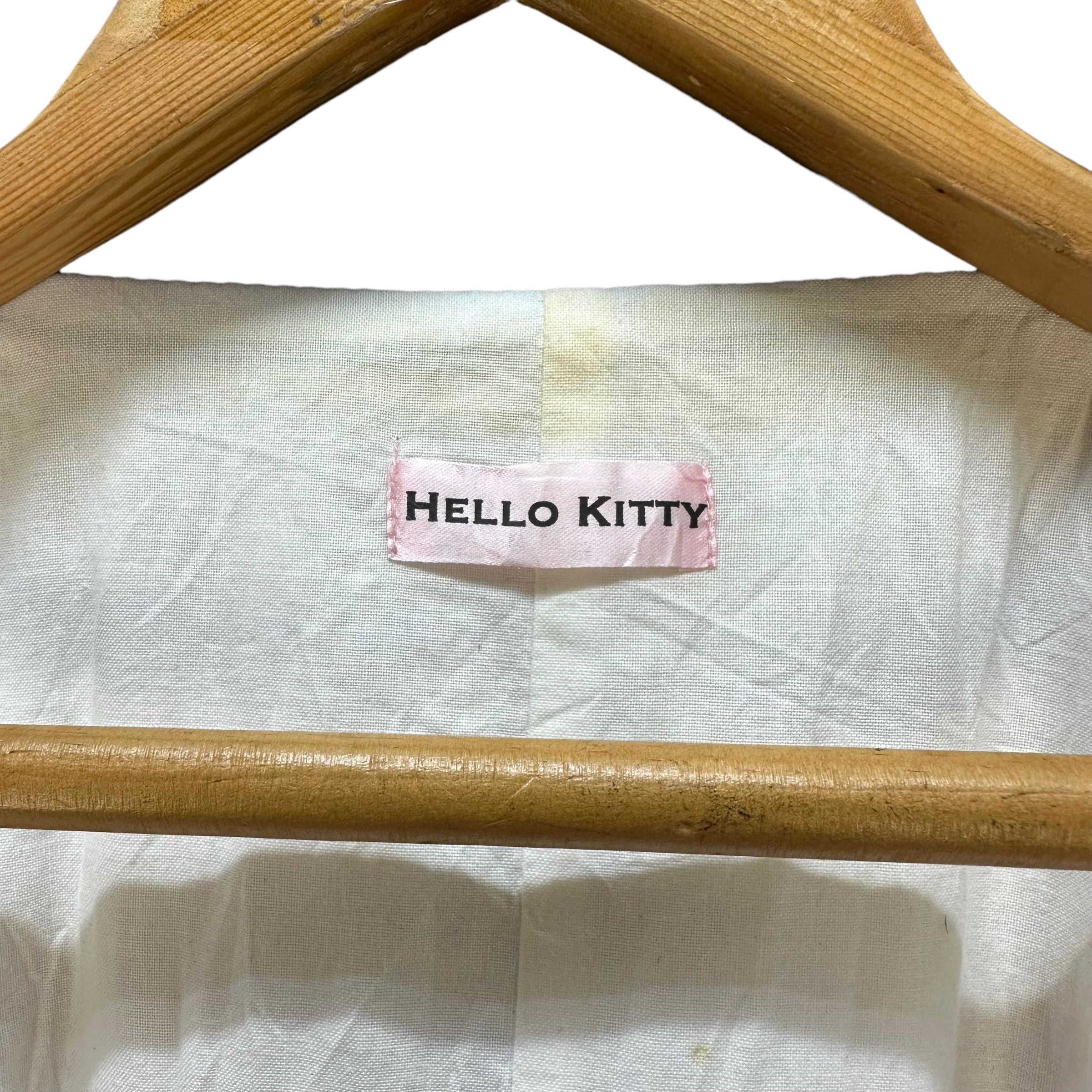 Japanese Brand HELLO KITTY ROCK GIRL FULLPRINT RED KIMONO JACKET #9119-58 Size L / US 10 / IT 46 - 7 Thumbnail