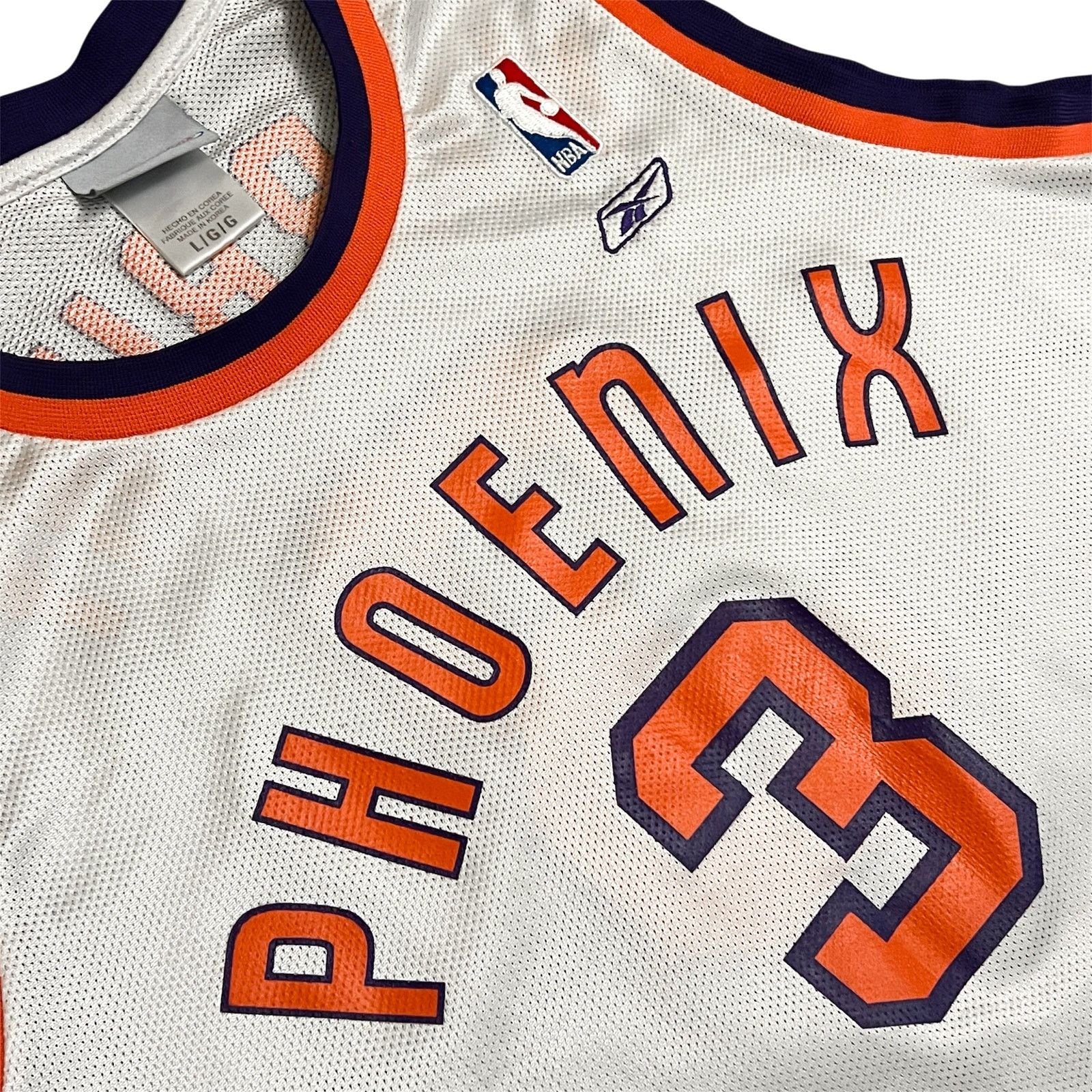 Nike 2002/03 Stephon Marbury Phoenix Suns Jersey Size US L / EU 52-54 / 3 - 3 Thumbnail