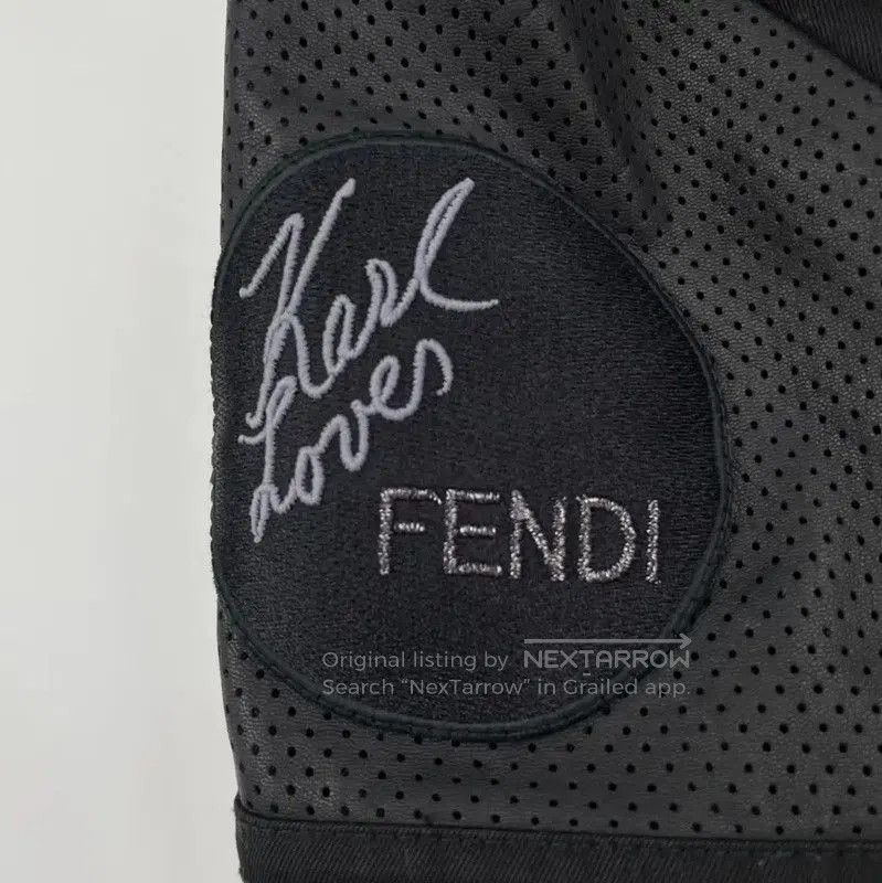 Fendi Fendi Black Long Sleeve Men's Jacket . Size US XL / EU 56 / 4 - 4 Thumbnail