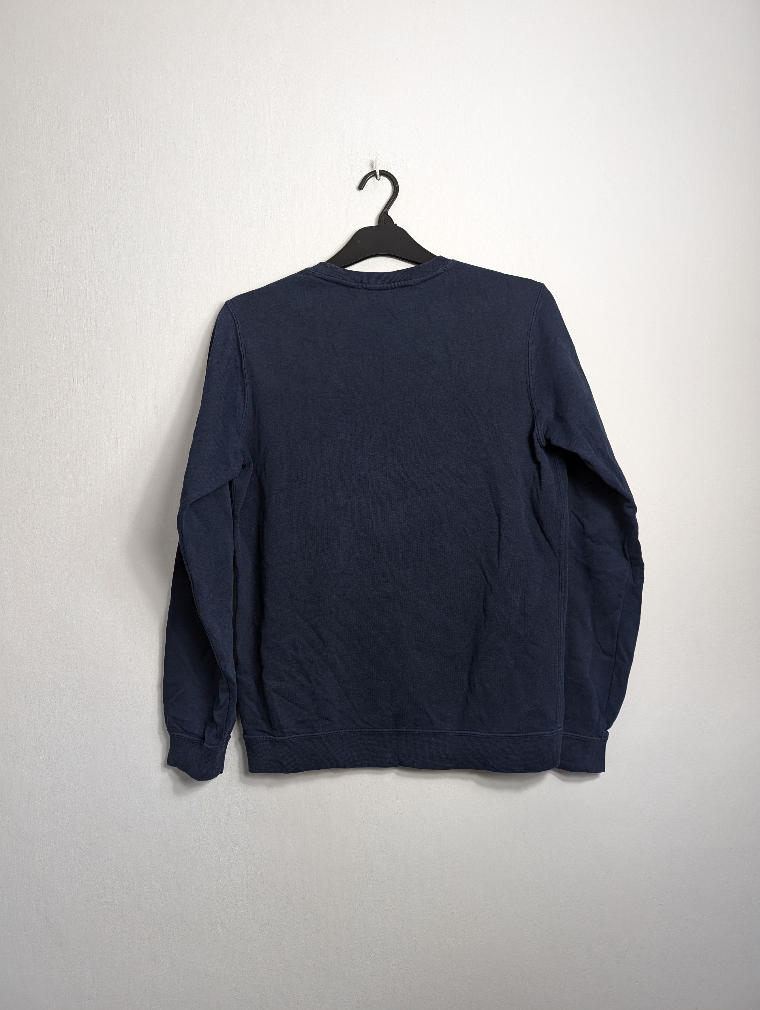 Nike Nike Navy Crewneck Sweatshirt Basic Streetwear Size US S / EU 44-46 / 1 - 4 Thumbnail