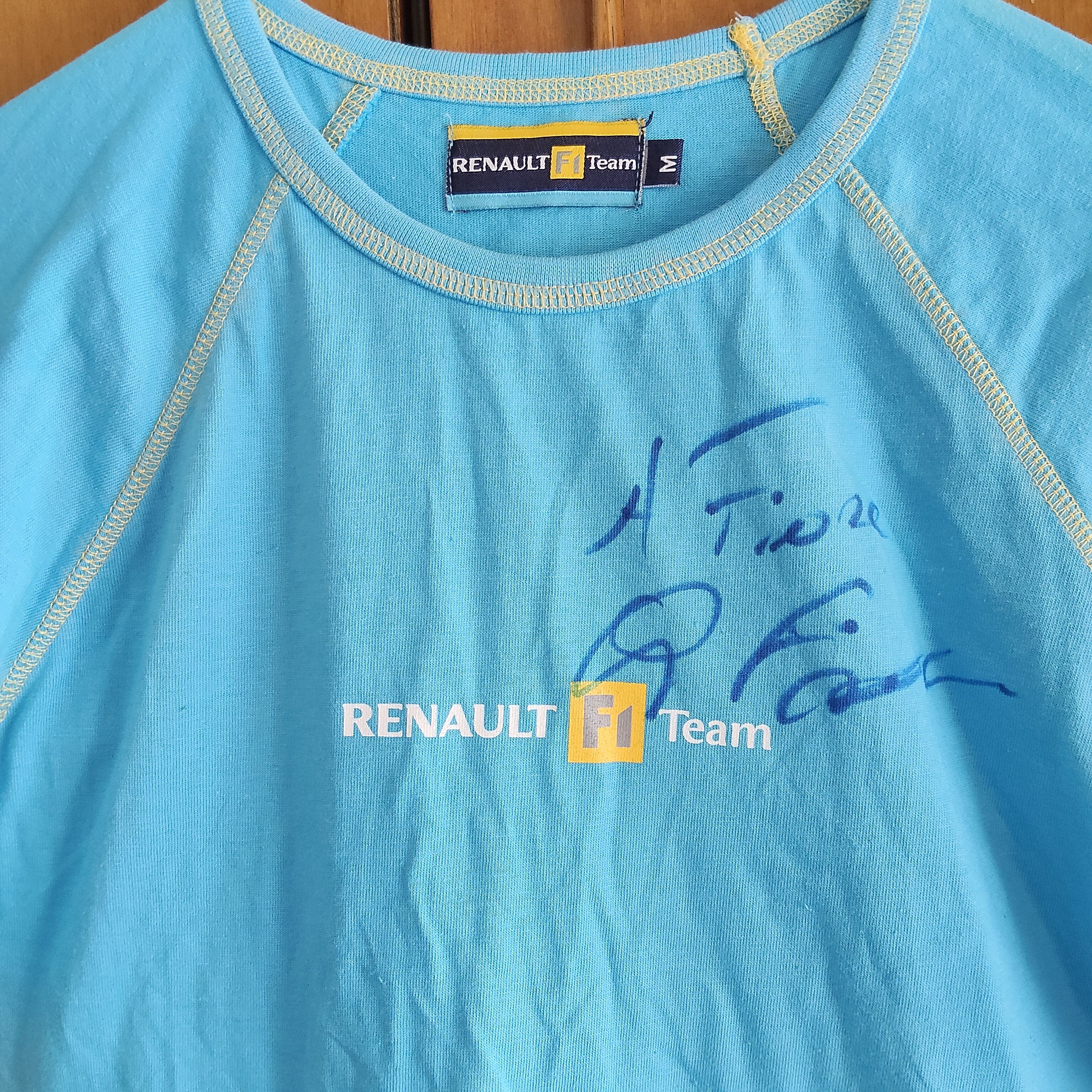 Formula 1 Renault Team F1 t-shirt Racing signature Size US M / EU 48-50 / 2 - 2 Thumbnail
