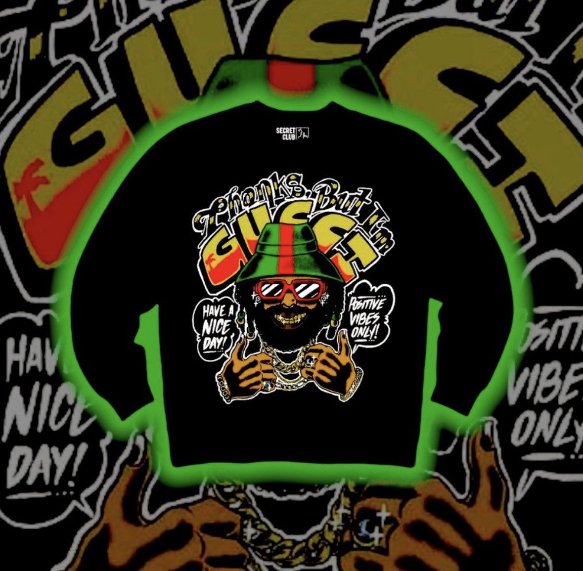 Market 🆕 RaSTa🇯🇲 ViBeS 🎼CReWNeCK Size US M / EU 48-50 / 2 - 1 Preview