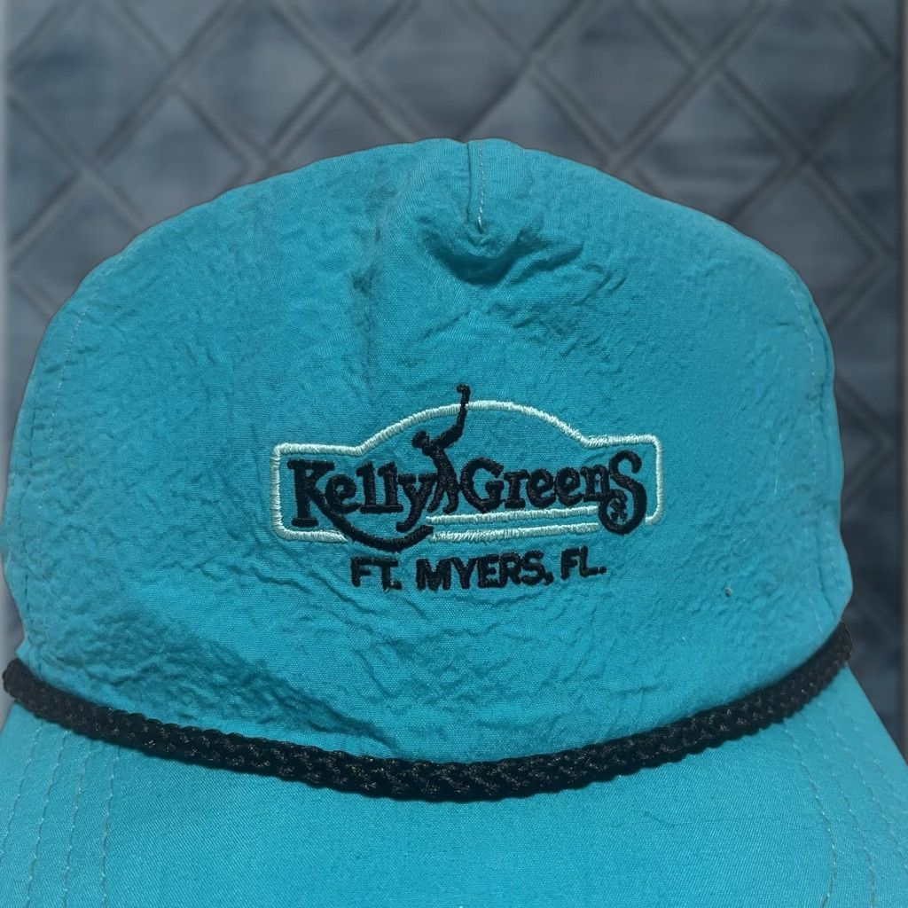 Roper VINTAGE Towntalk Golf Hat Cap - Hat, Adult Men, One Size, Green, 90s Dad Outdoors USA Tailored Strap Back Rope Town Talk Golf Hat Size ONE SIZE - 1 Thumbnail